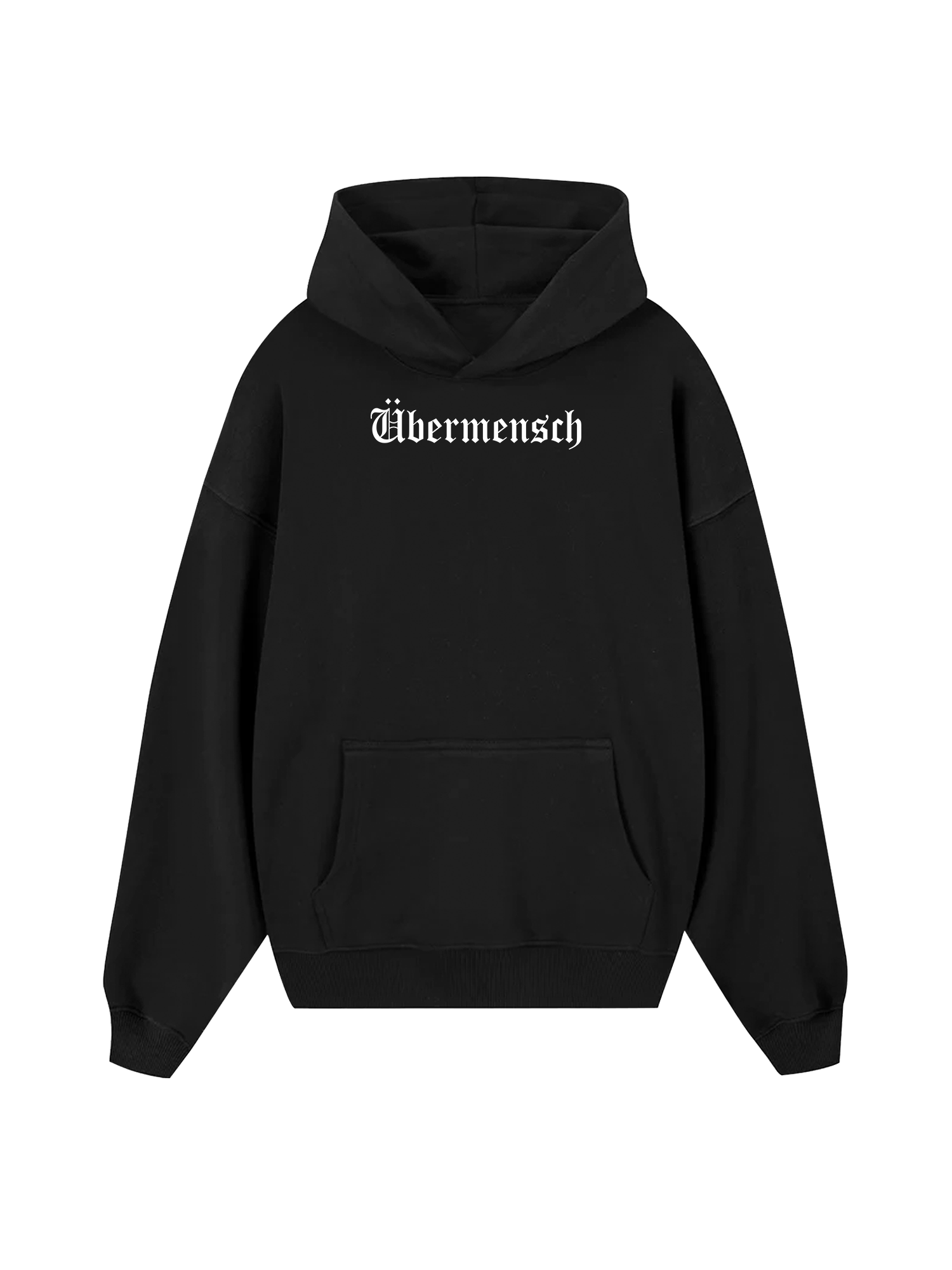Ubermensch Black And White Hoodie
