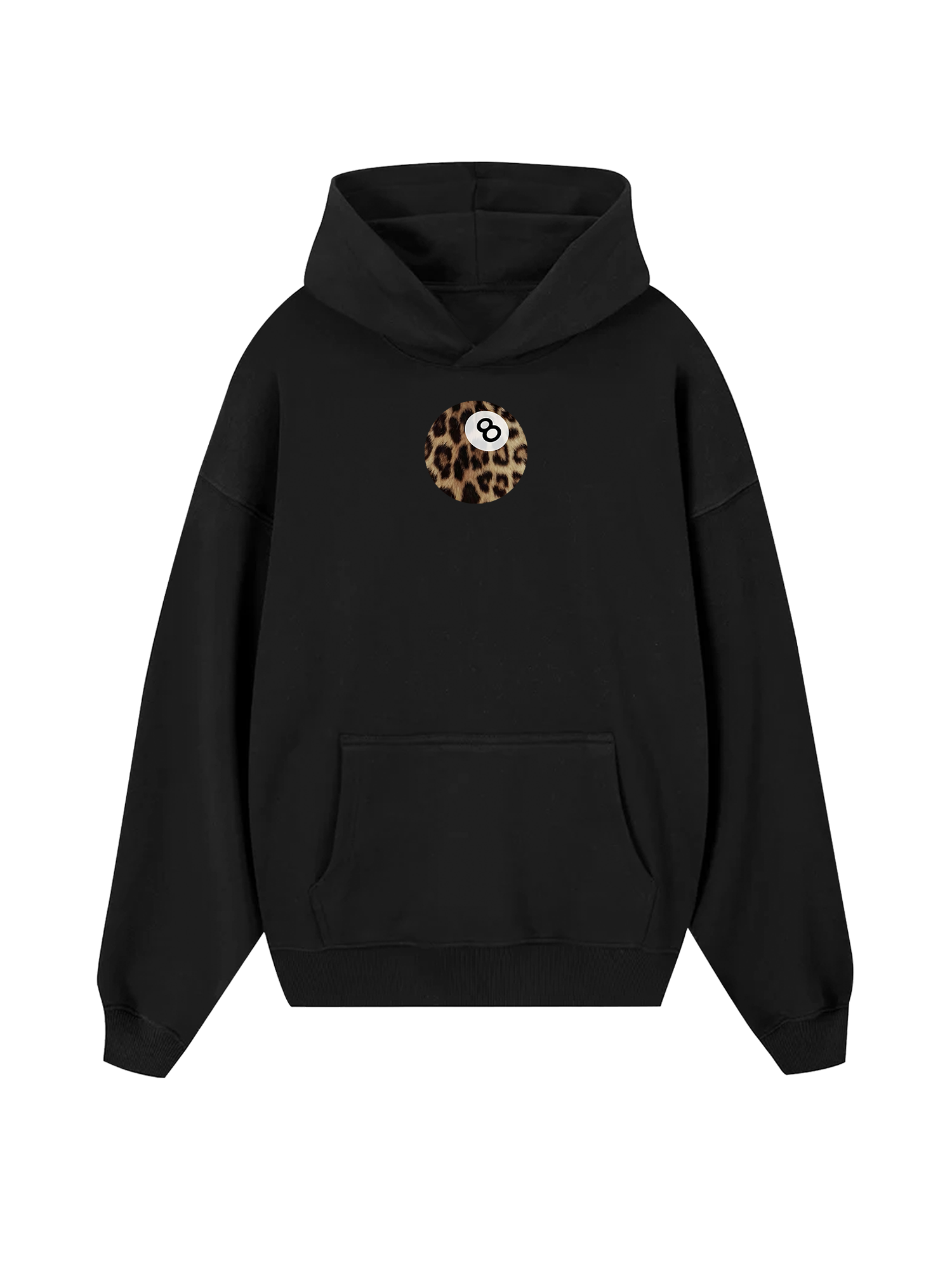 Billiards Leopard Eight Hoodie
