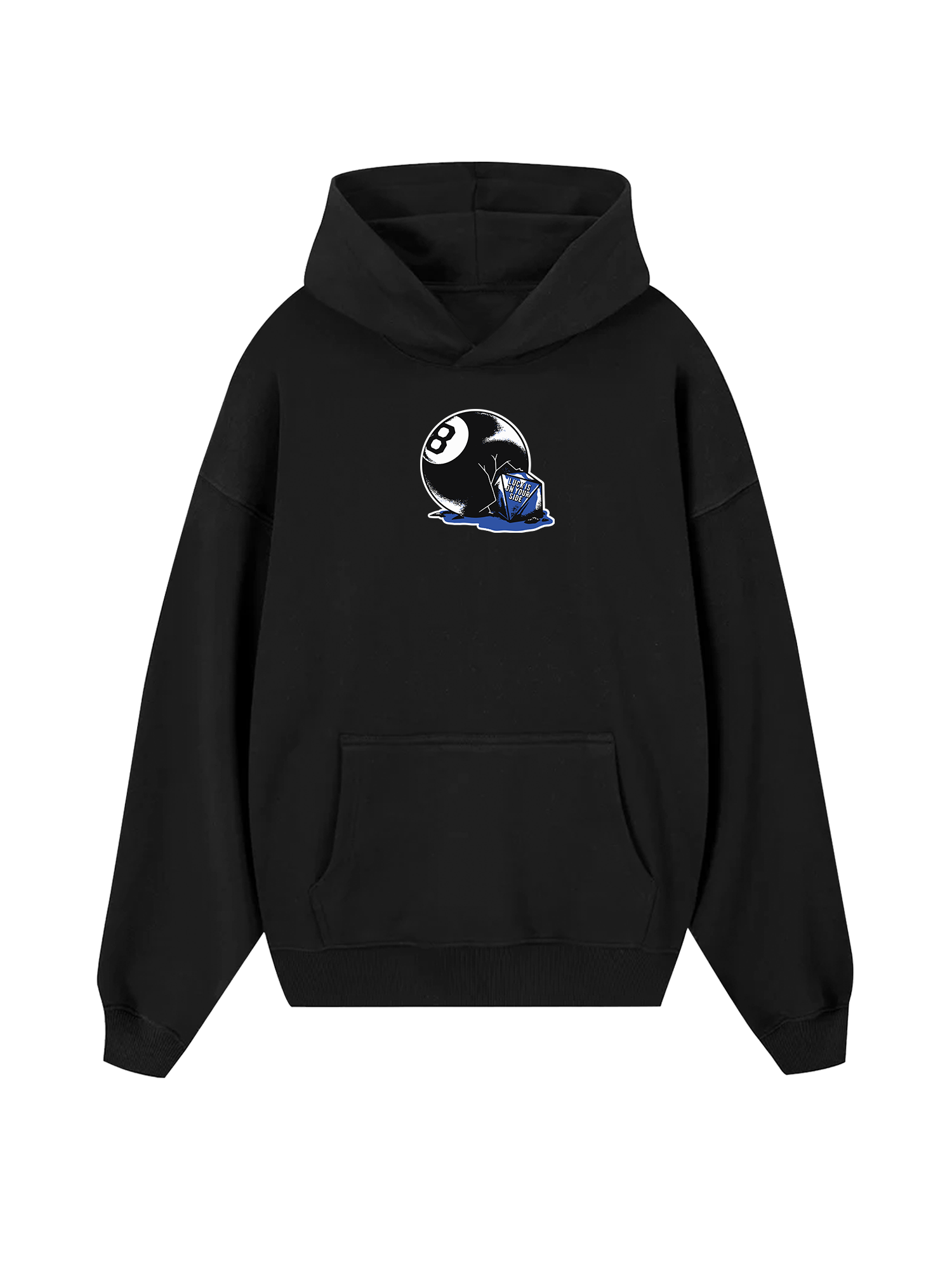 Billiards Lucky Is On Your Side Hoodie