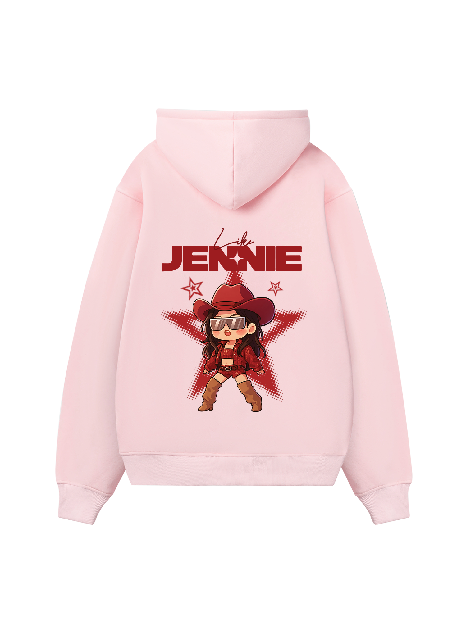 Black Pink Like Jenie Hoodie