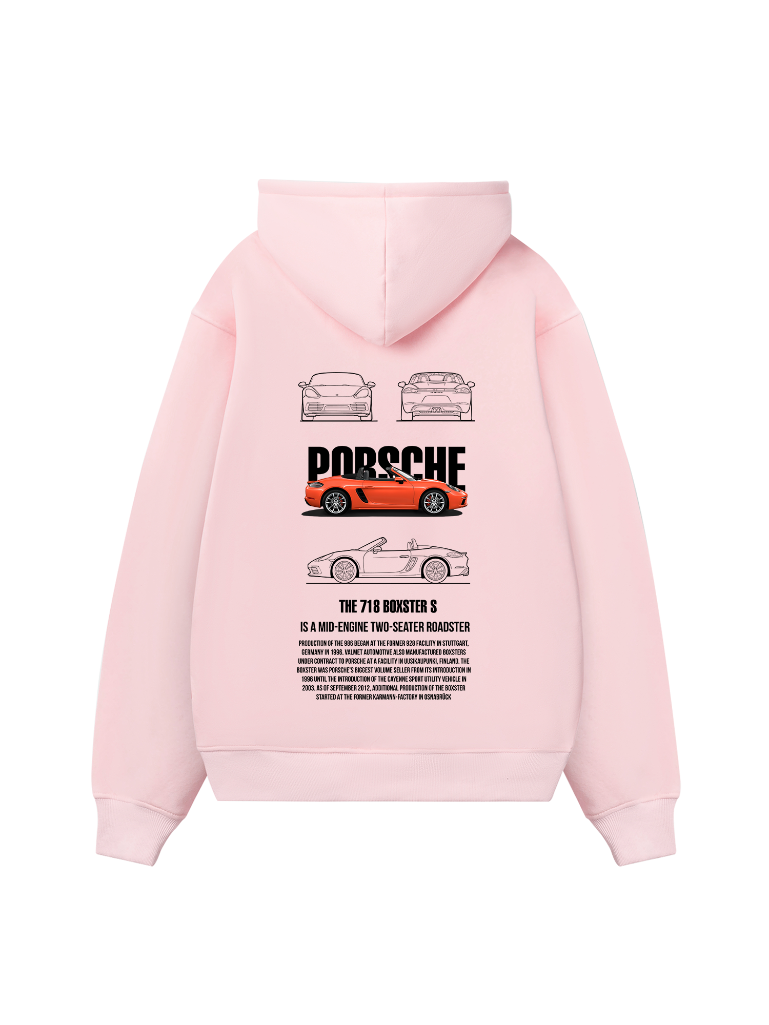 Porsche 718 BOXSTER S Hoodie