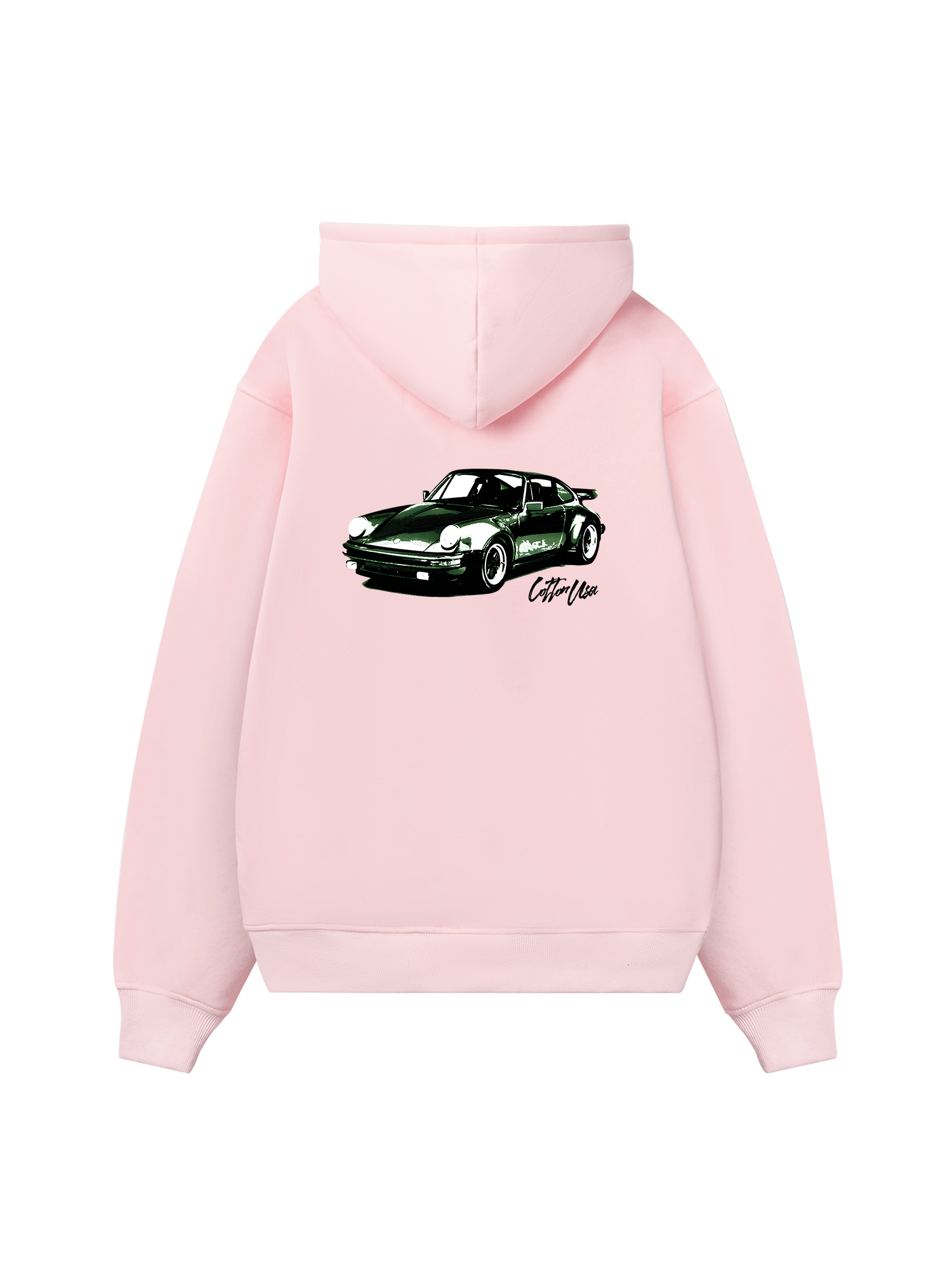 Classic Car Vintage Green Hoodie