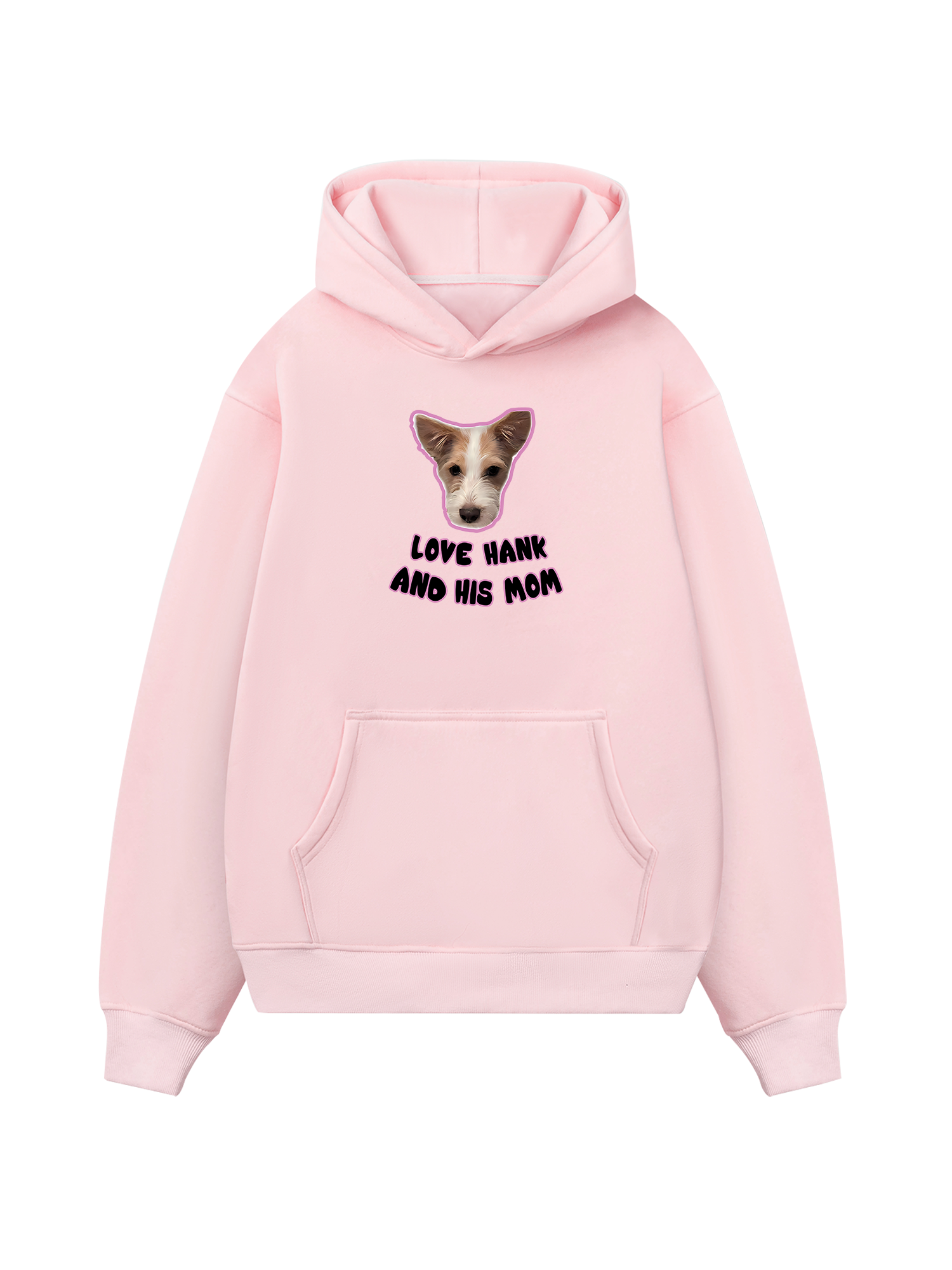 Black Pink Love Hank Hoodie