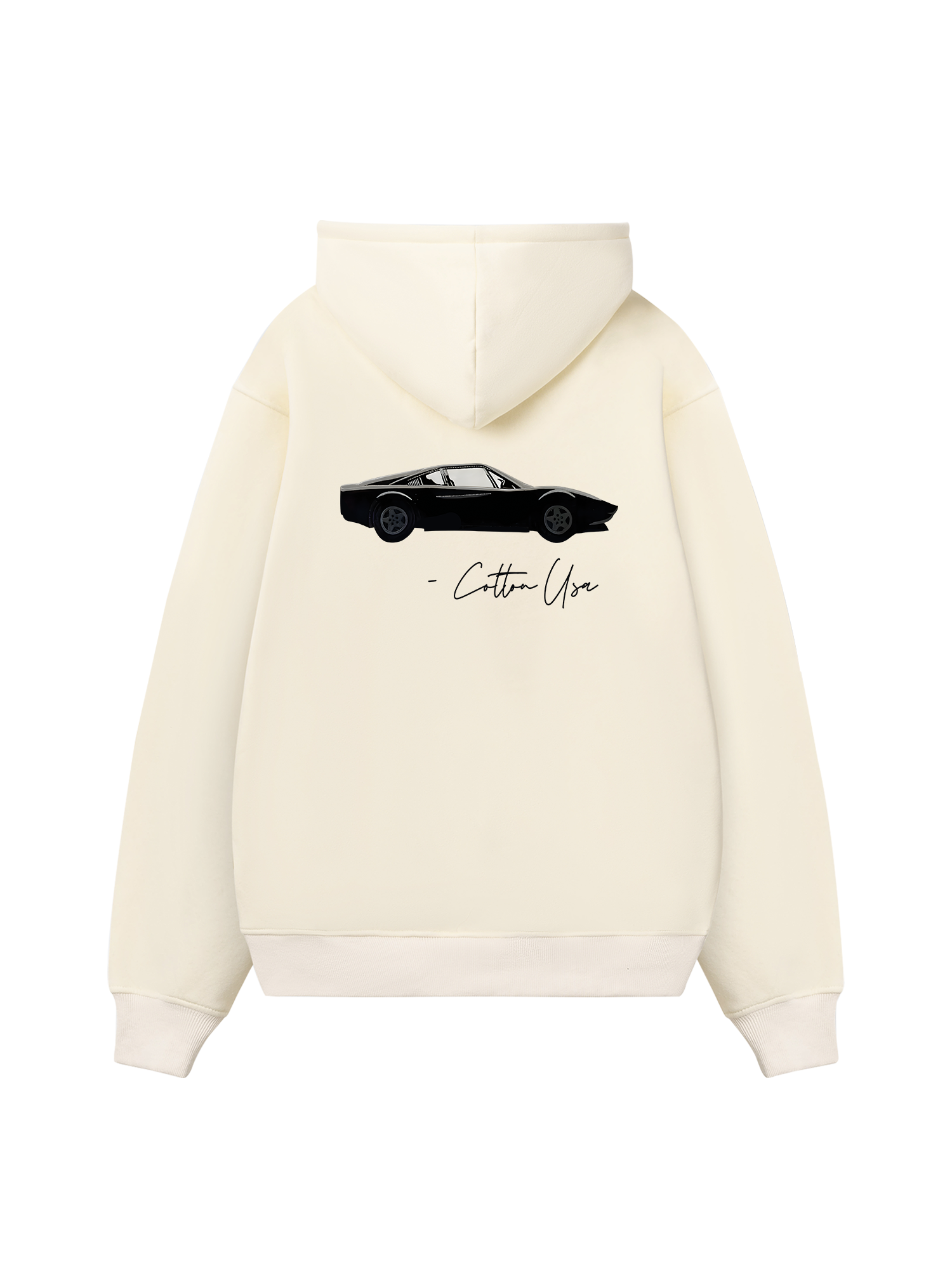 Classic Car Black Hoodie