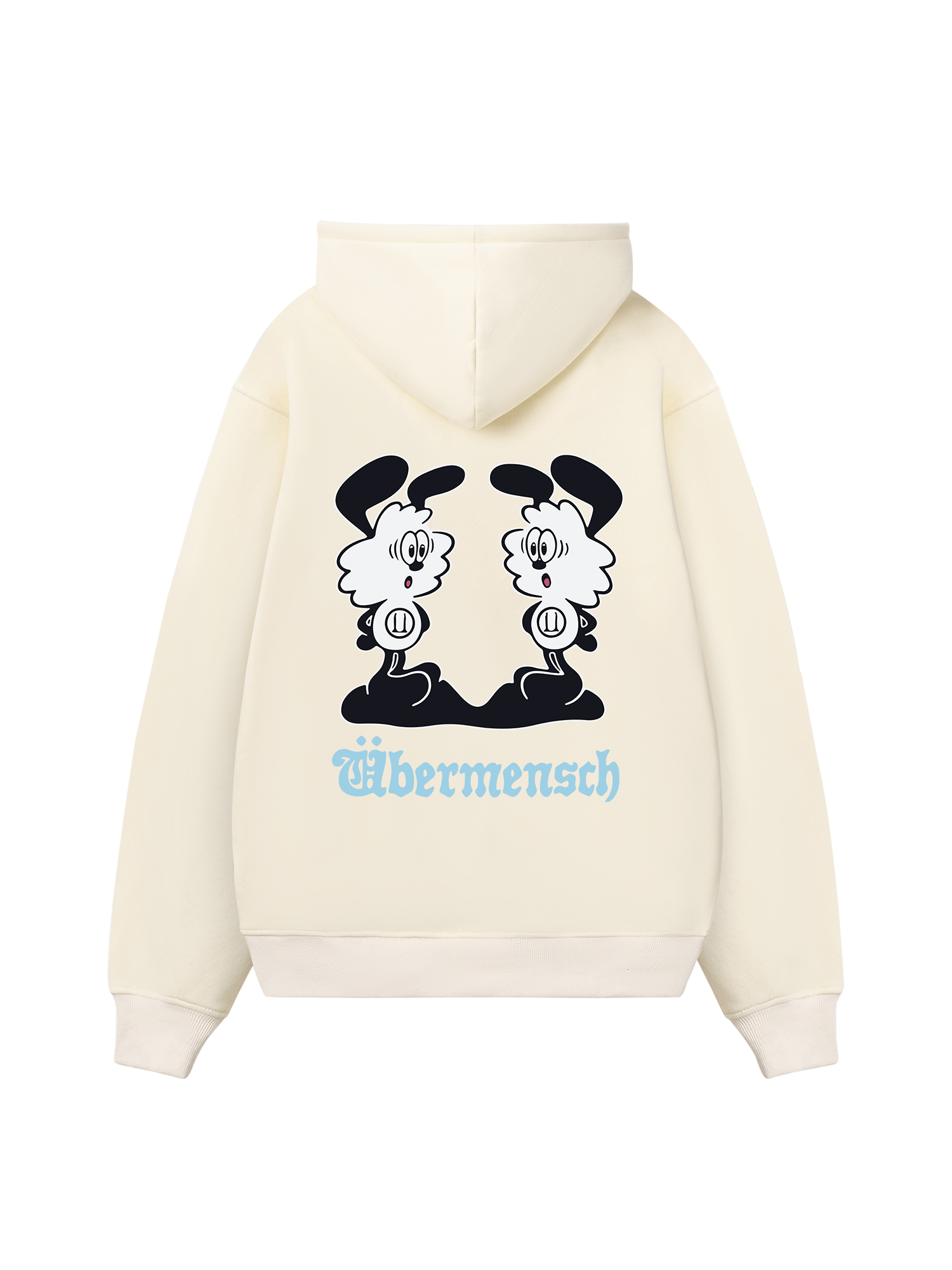 Cartoon Mascot Ubermensch Hoodie