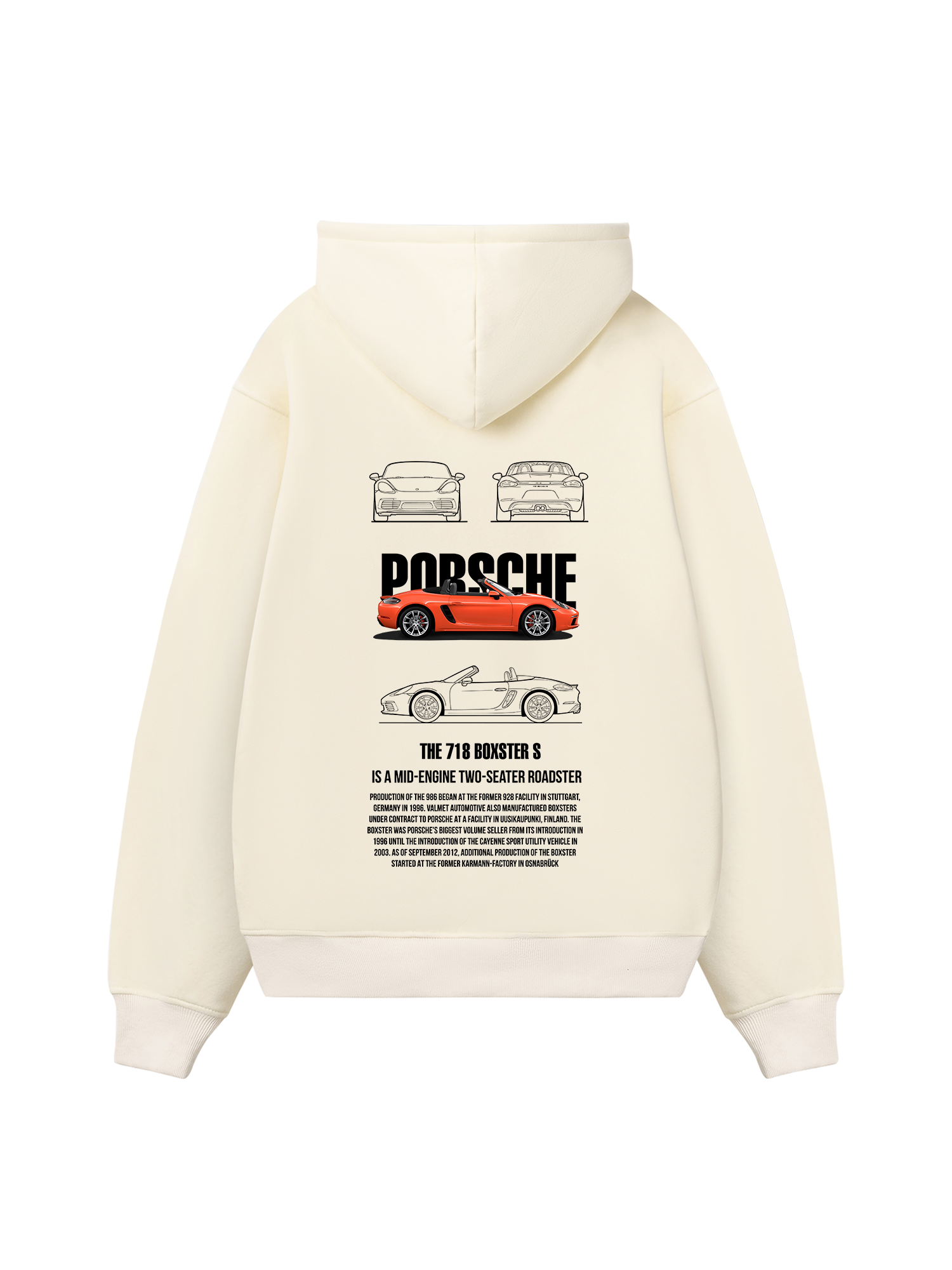 Porsche 718 BOXSTER S Hoodie