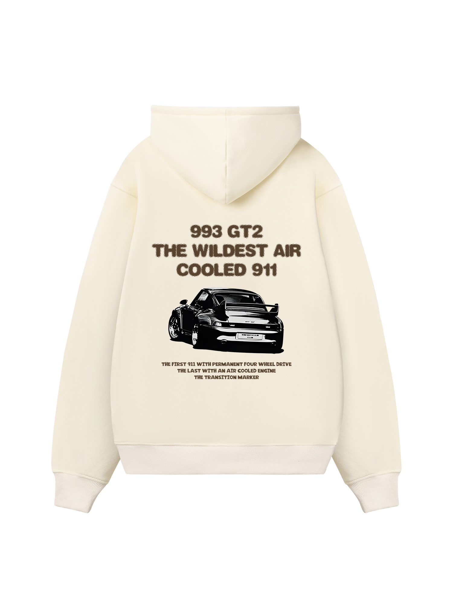 Porsche 993 GT2 Retro Hoodie