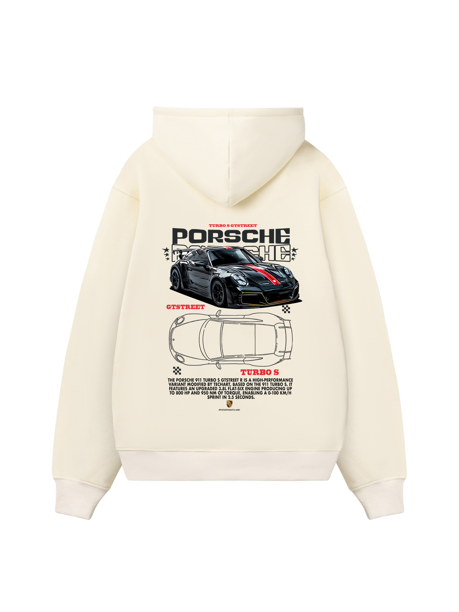 Porsche Turbo S GTSTREET Hoodie