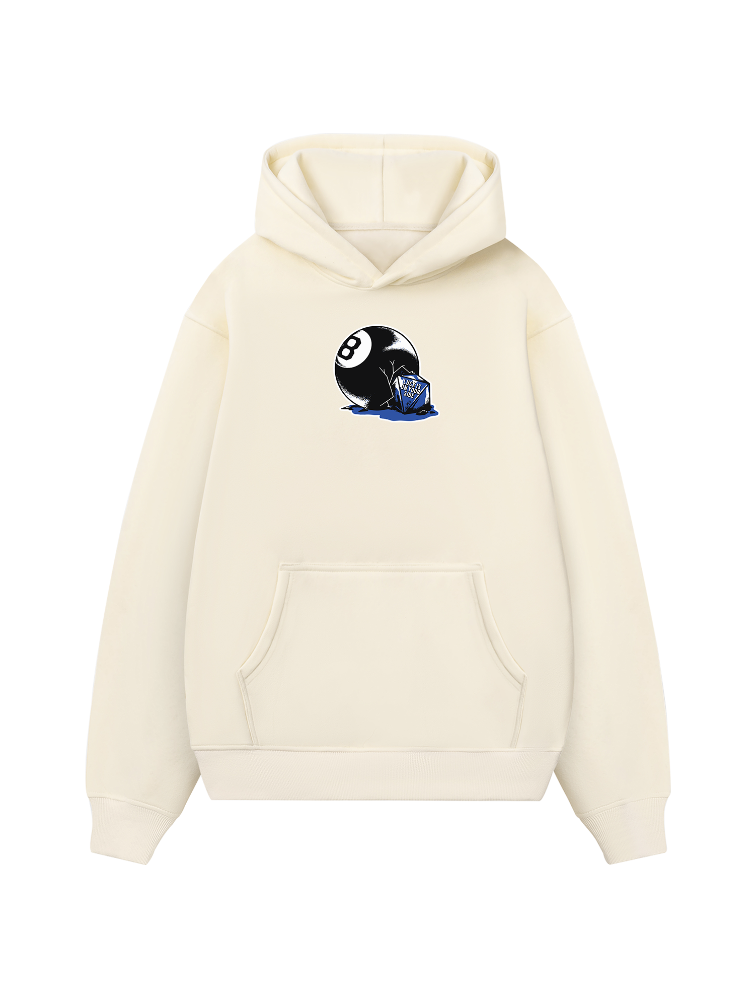 Billiards Lucky Is On Your Side Hoodie
