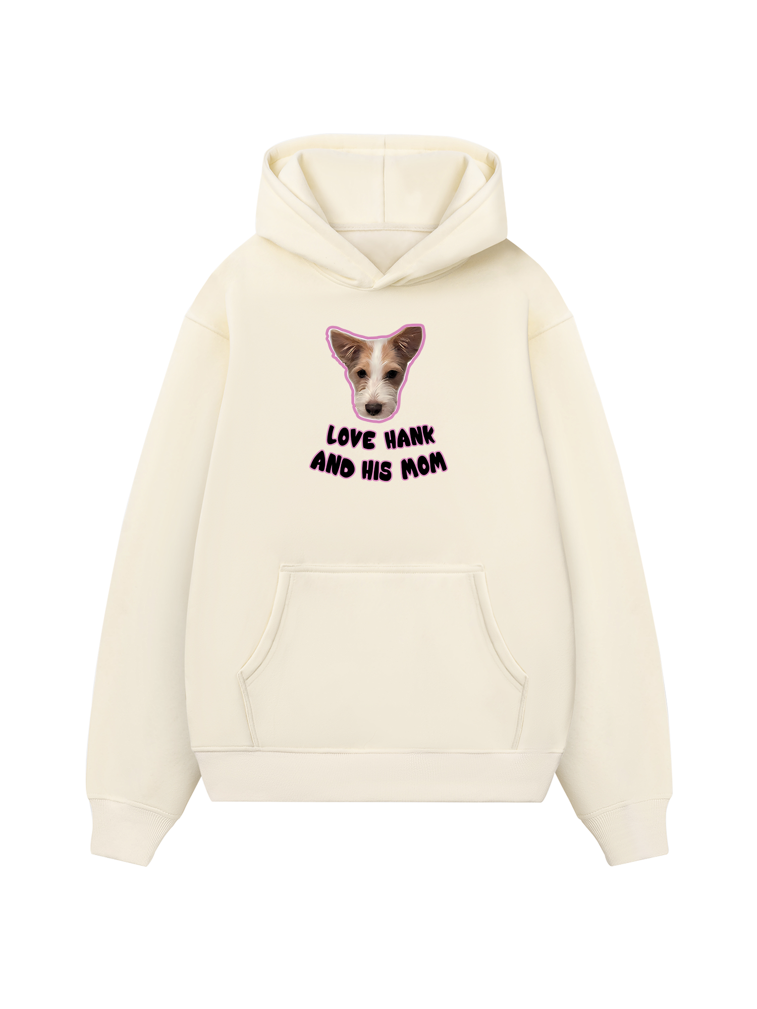 Black Pink Love Hank Hoodie