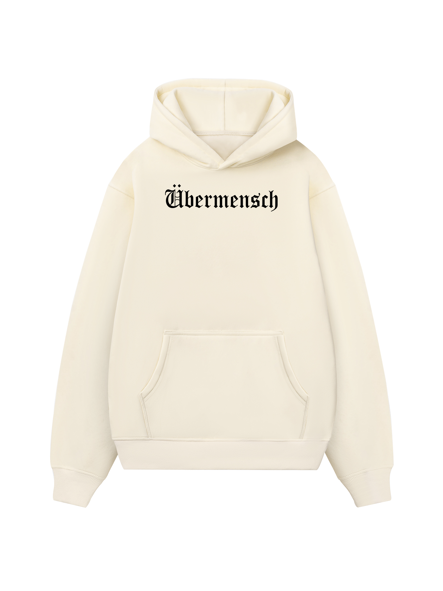 Ubermensch Black And White Hoodie