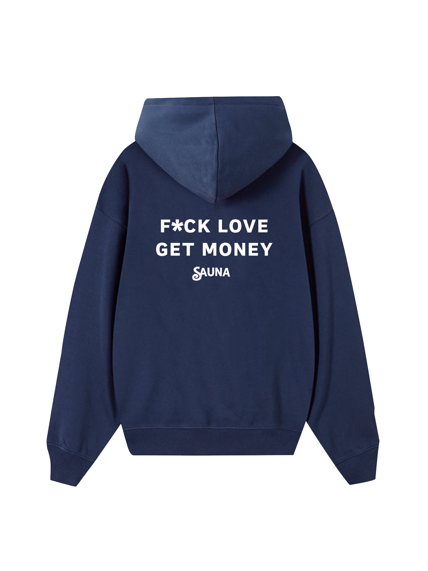 Rapper Fuck Love Get Money Hoodie