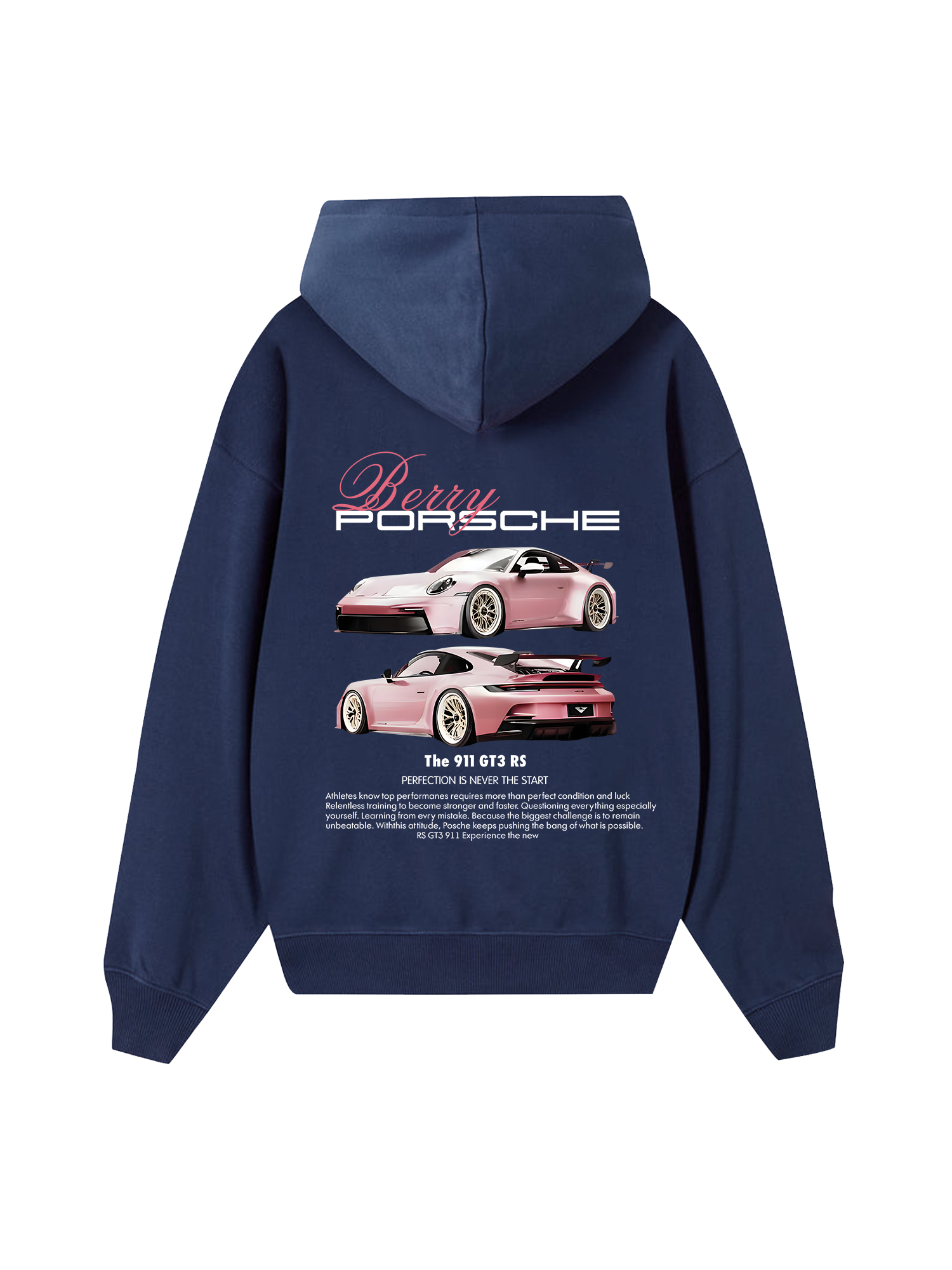 Porsche CAR Berry Porsche Hoodie