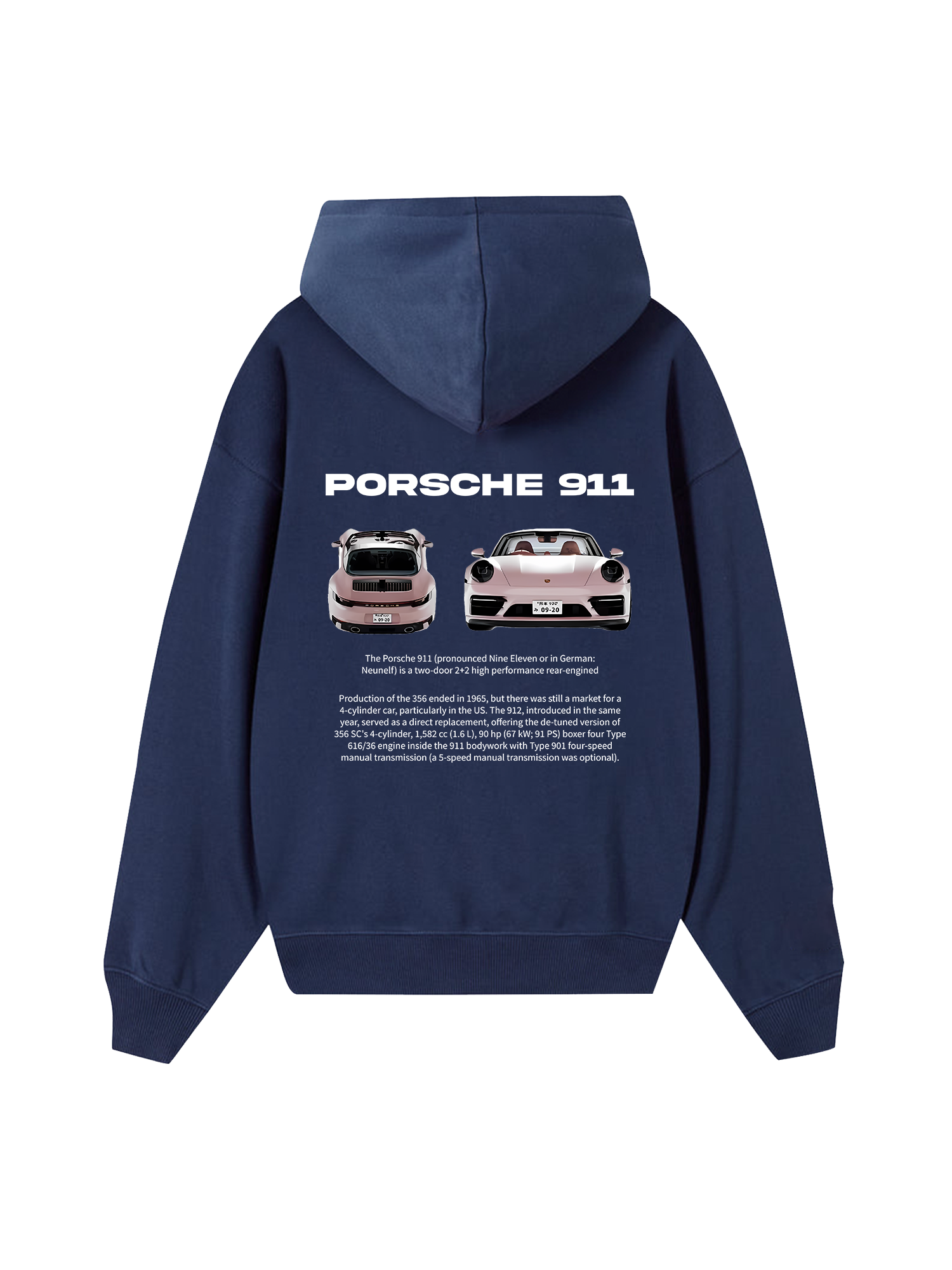 Porsche 911 Pear Pink Hoodie
