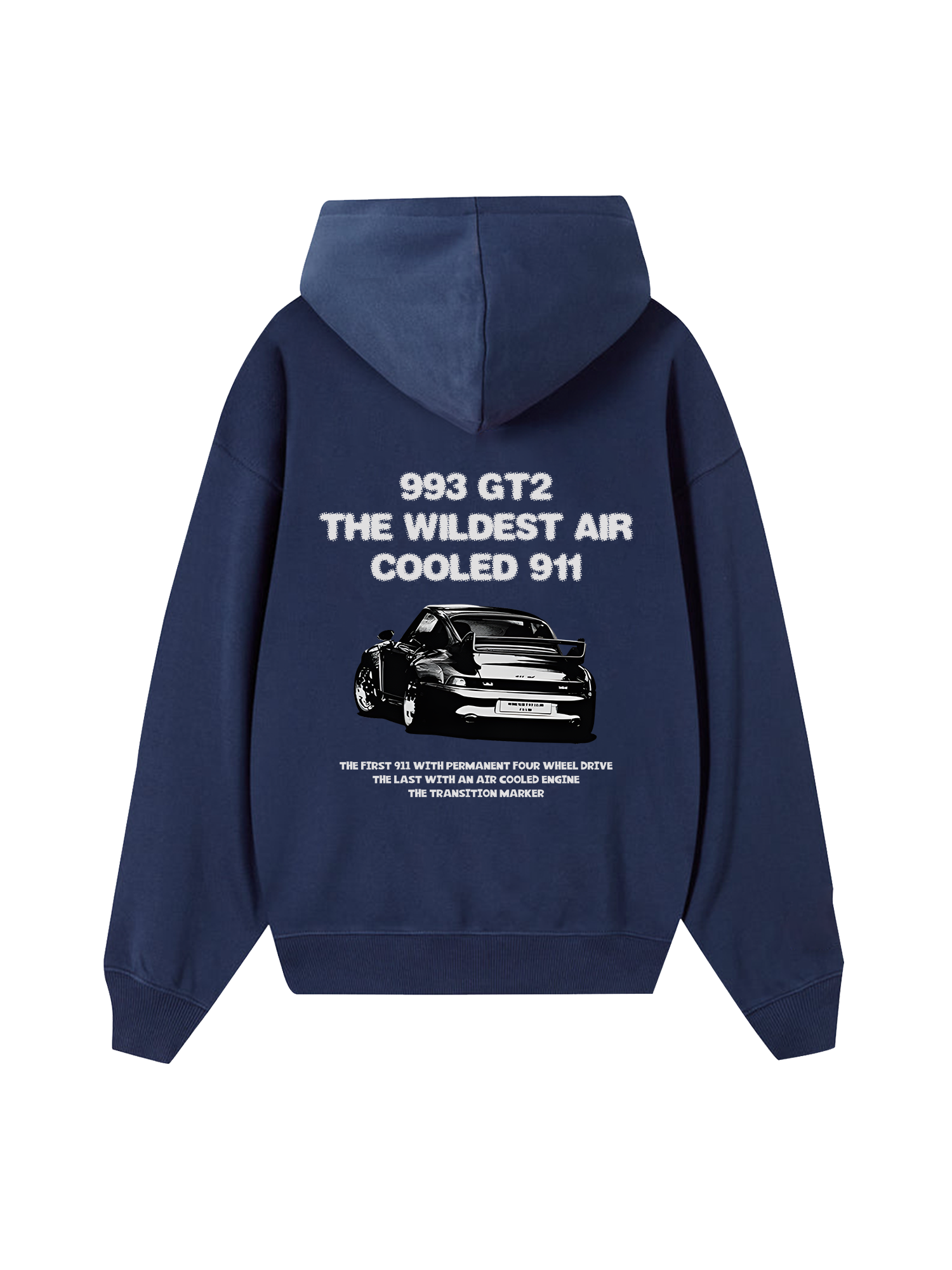 Porsche 993 GT2 Retro Hoodie
