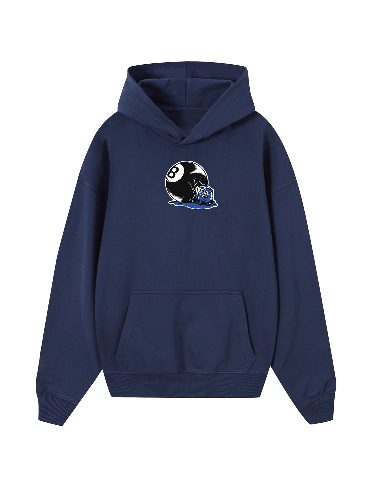 Billiards Lucky Is On Your Side Hoodie