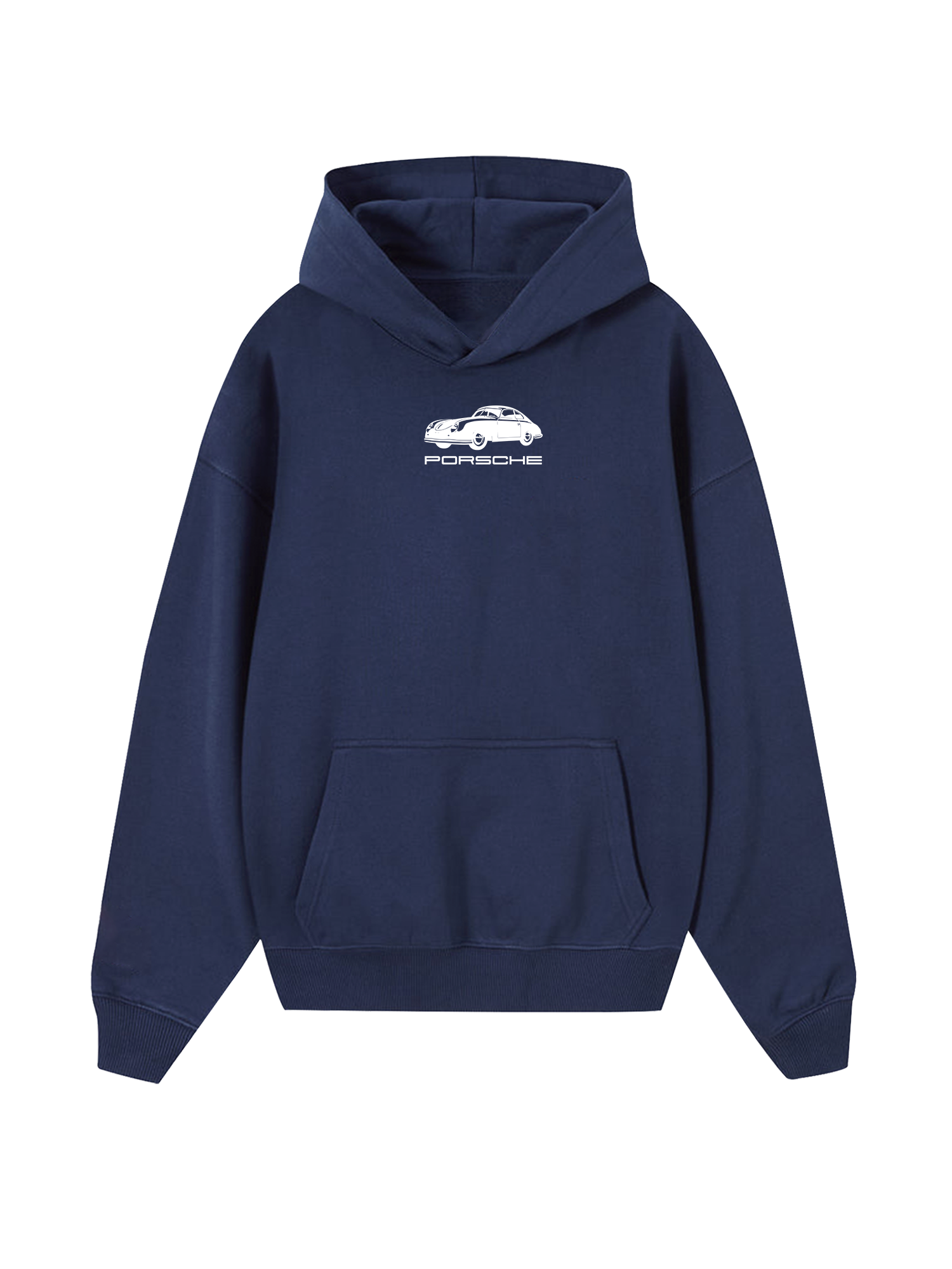 Porsche 356 Scale In Feet Hoodie