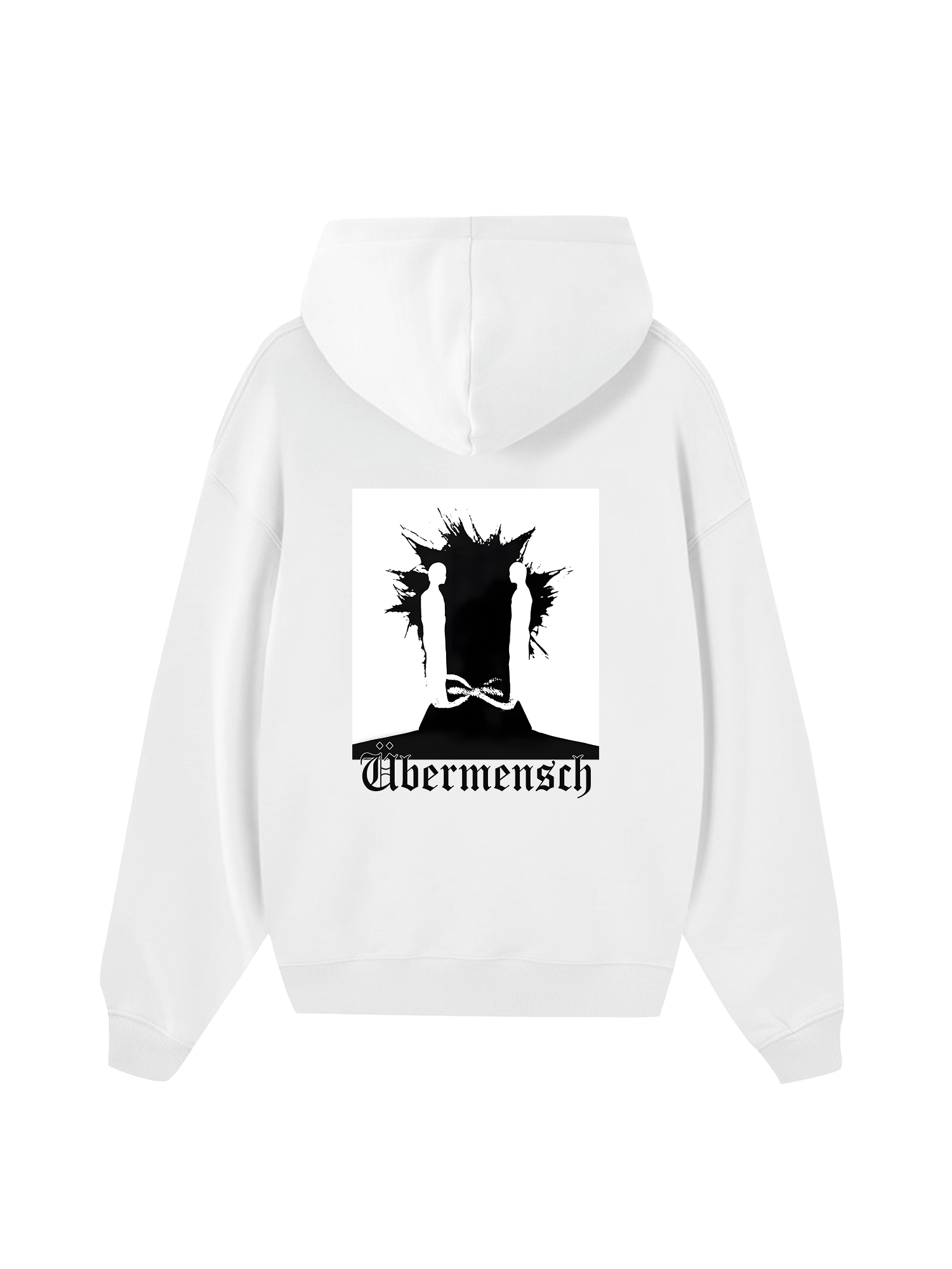 Ubermensch Black And White Hoodie