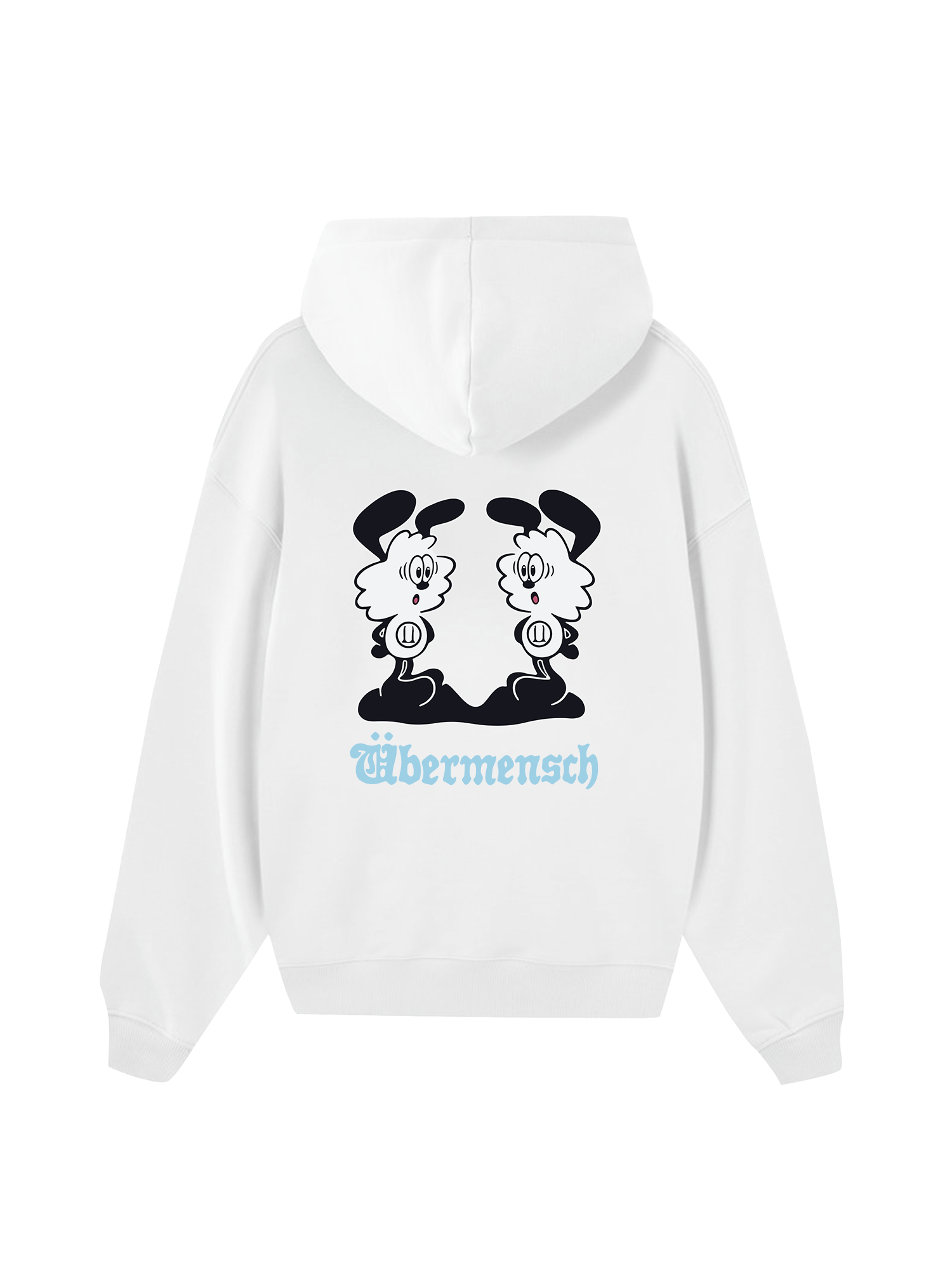 Cartoon Mascot Ubermensch Hoodie
