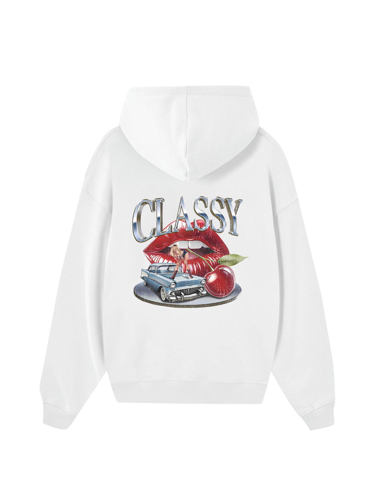 Cherry Vintage Classy Hoodie