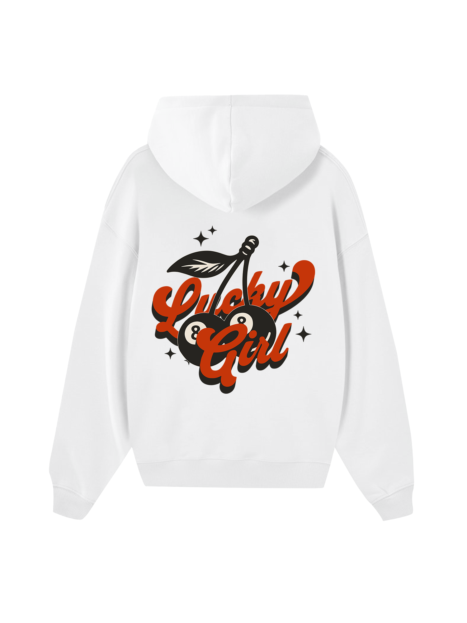 Billiards Lucky Girl Hoodie