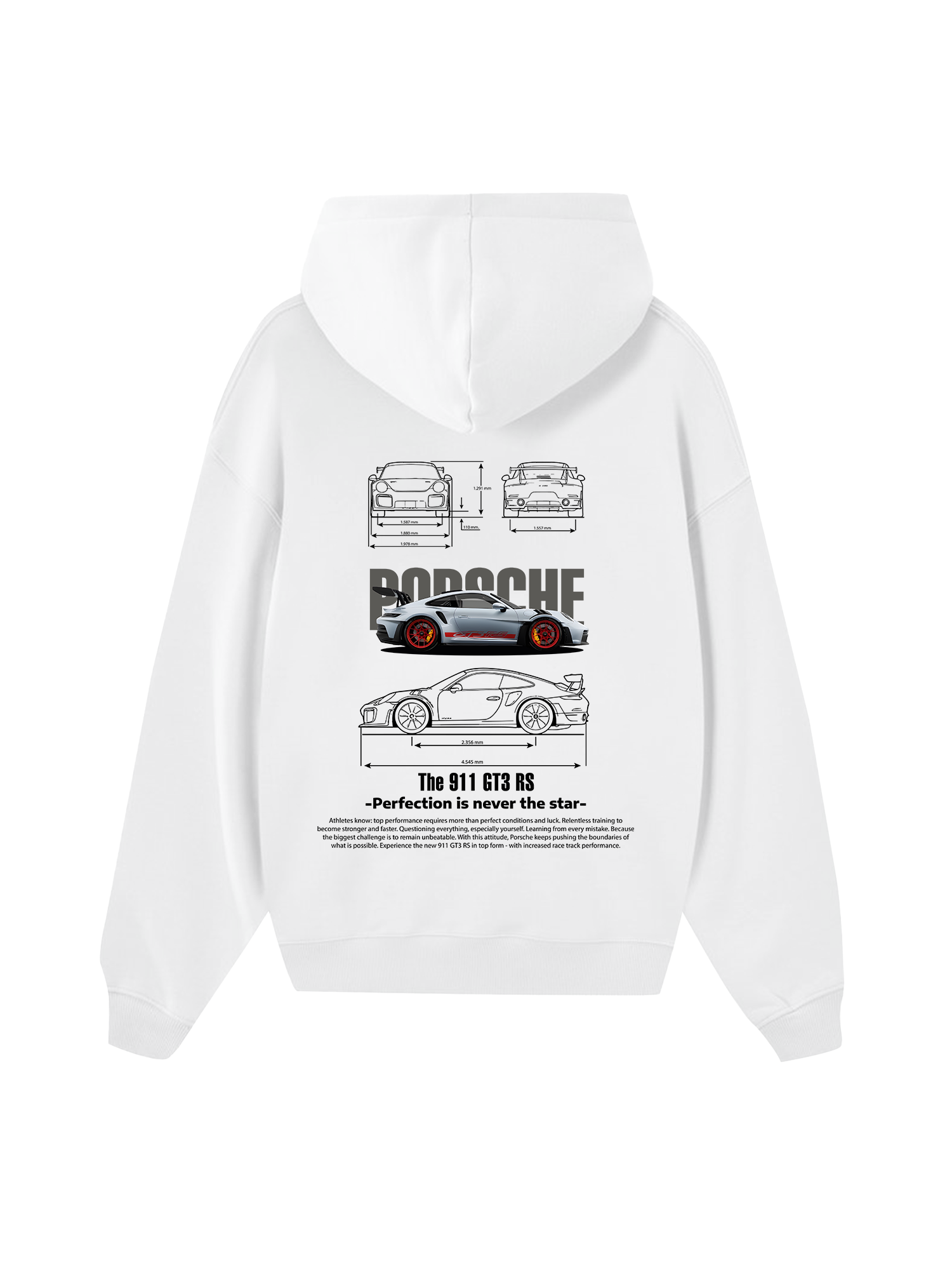 Porsche Blueprint 911 GT3 RS Hoodie