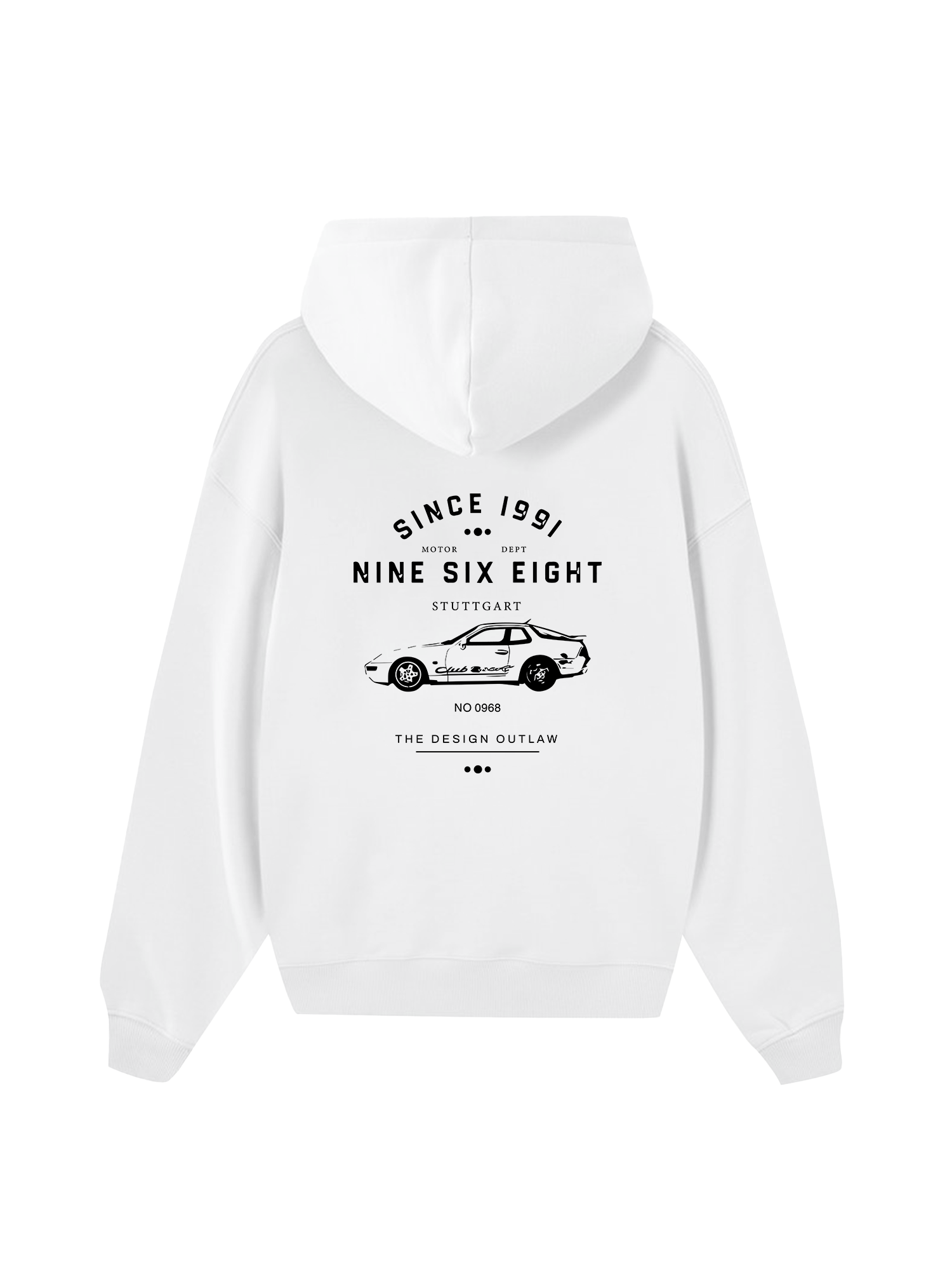 Porsche Nine Six Eight Hoodie