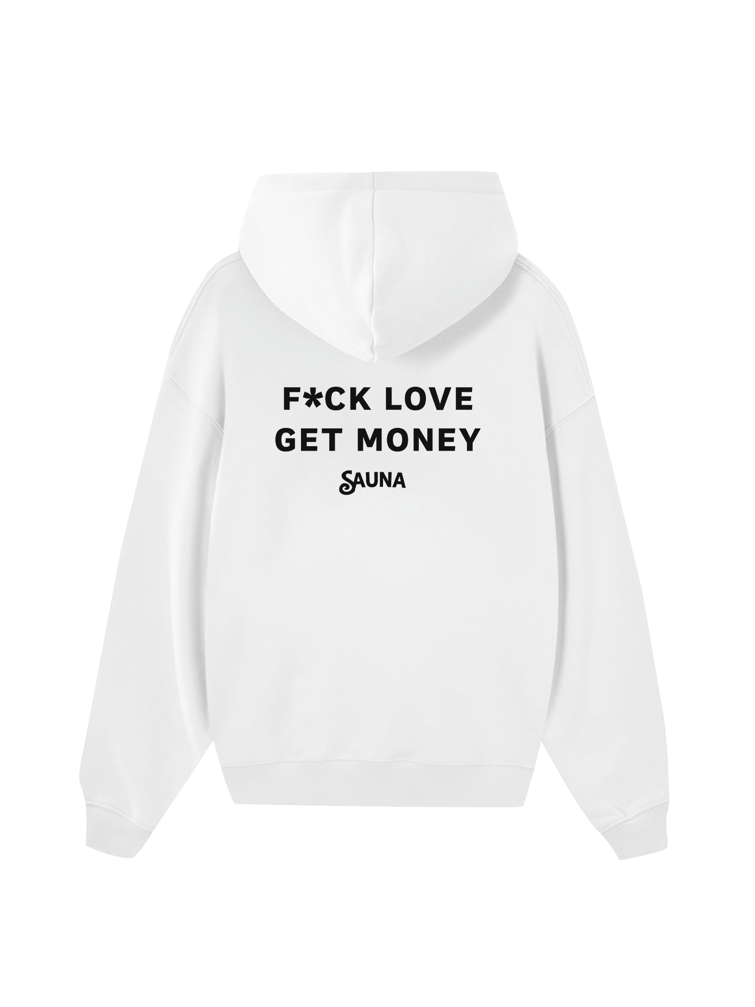 Rapper Fuck Love Get Money Hoodie