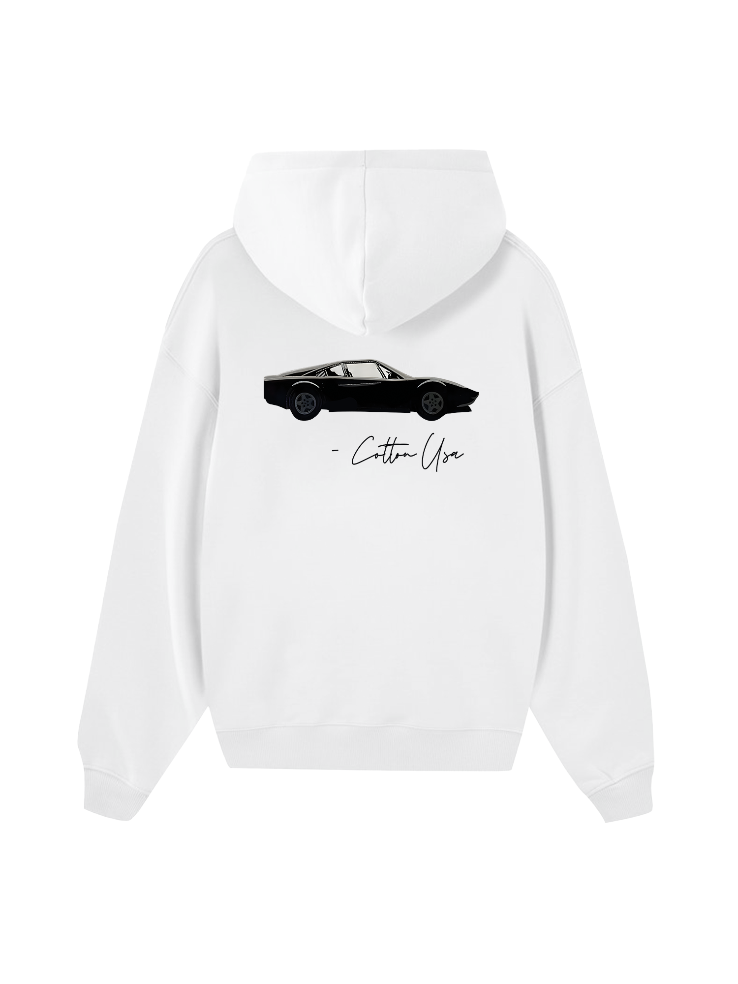Classic Car Black Hoodie