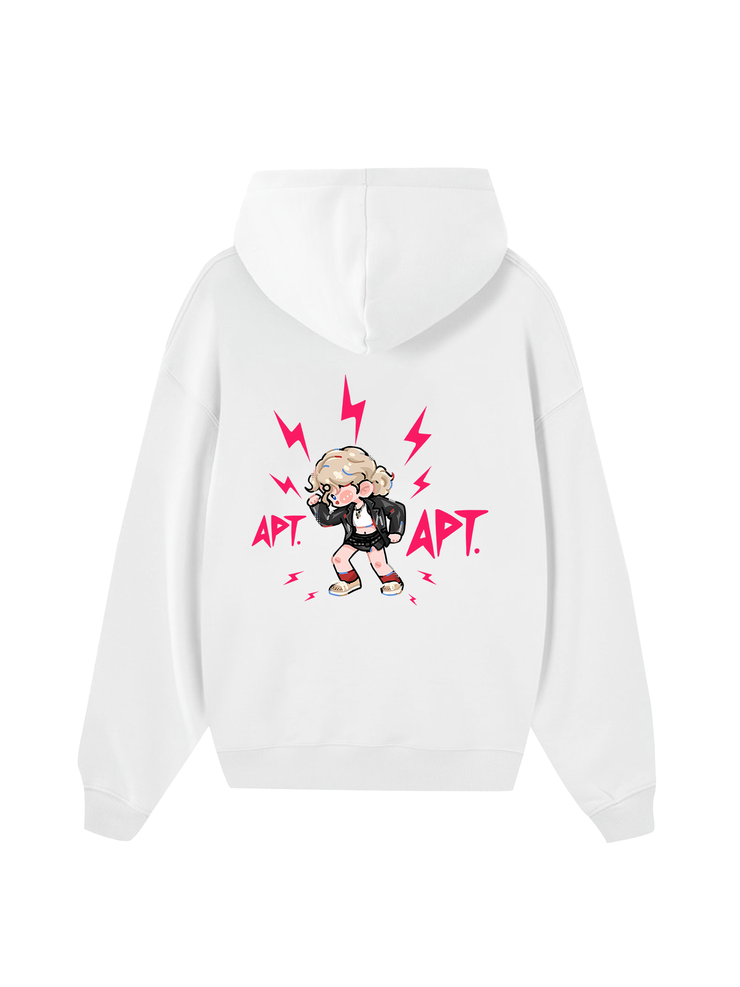 Black Pink Cute APT Hoodie