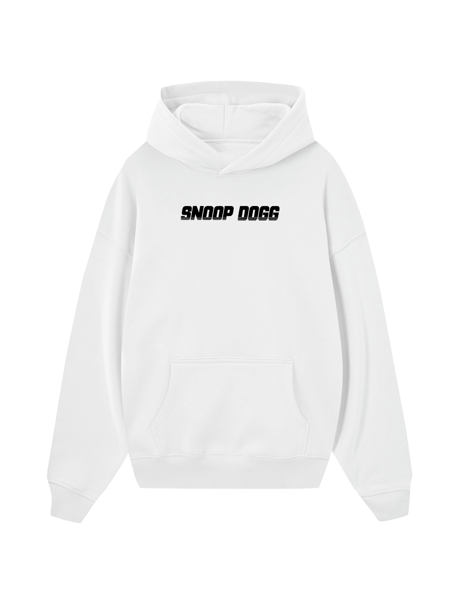 Rapper Black And White Snoop Dog Hoodie