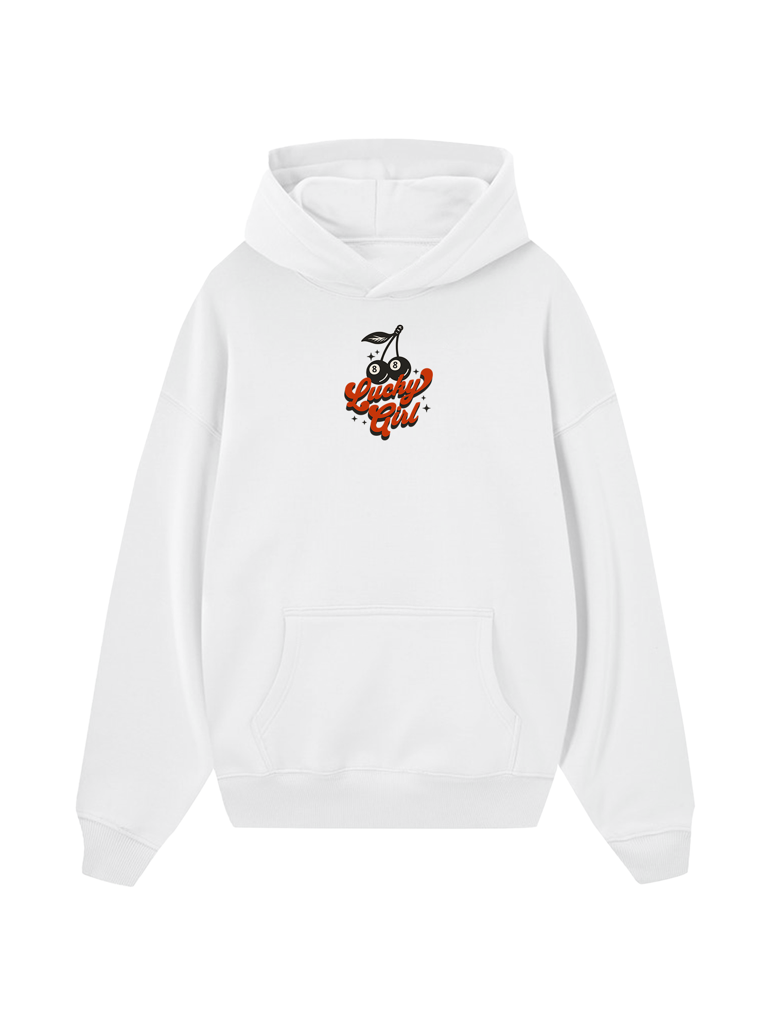 Billiards Lucky Girl Hoodie