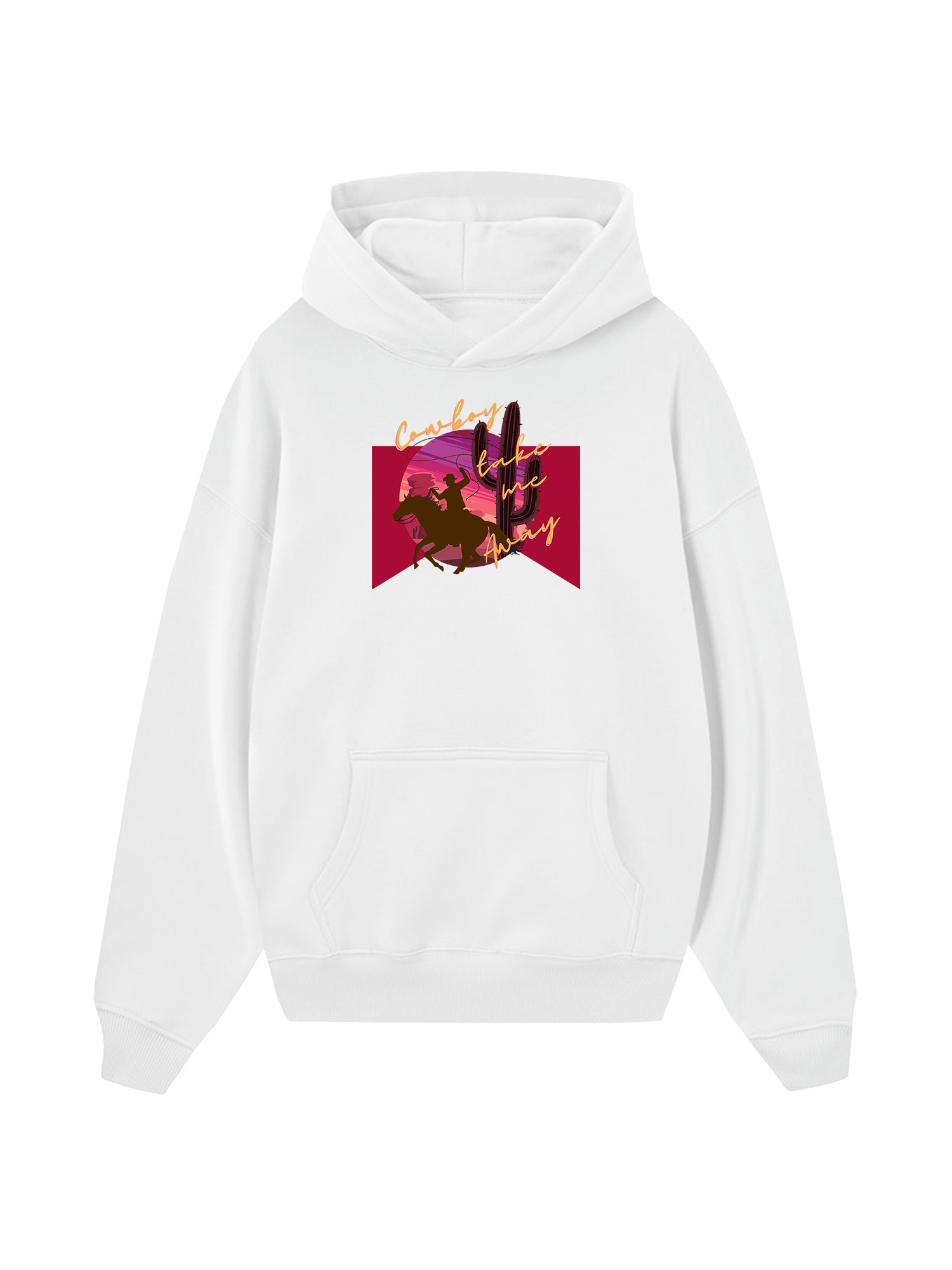 Marlboro Cowboy Take Me Away Hoodie