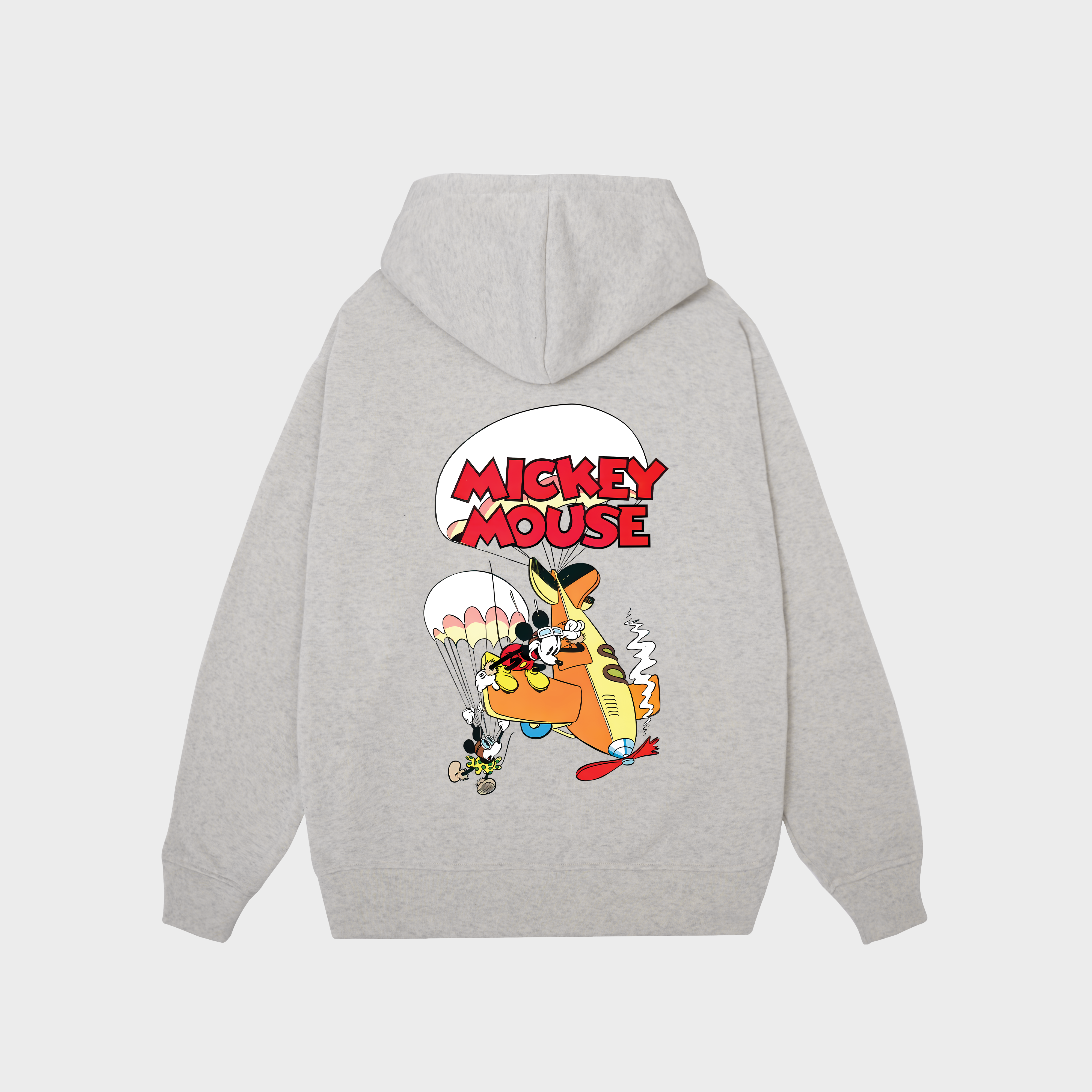 DISNEY MICKEY MOUSE HOODIE / XÁM TIÊU