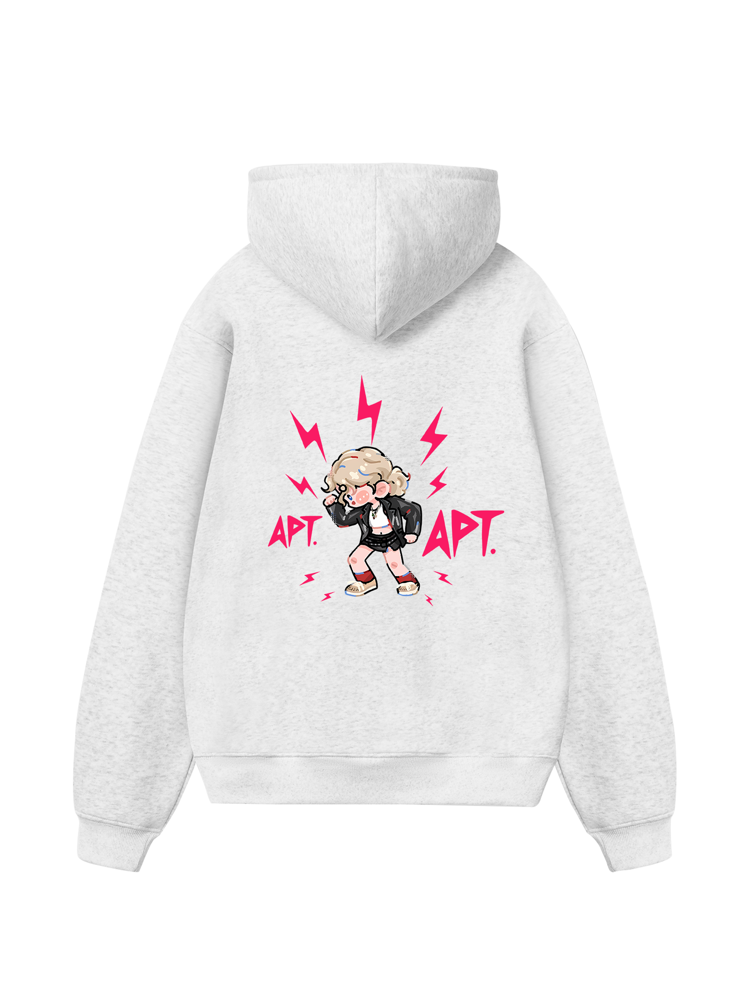 Black Pink Cute APT Hoodie