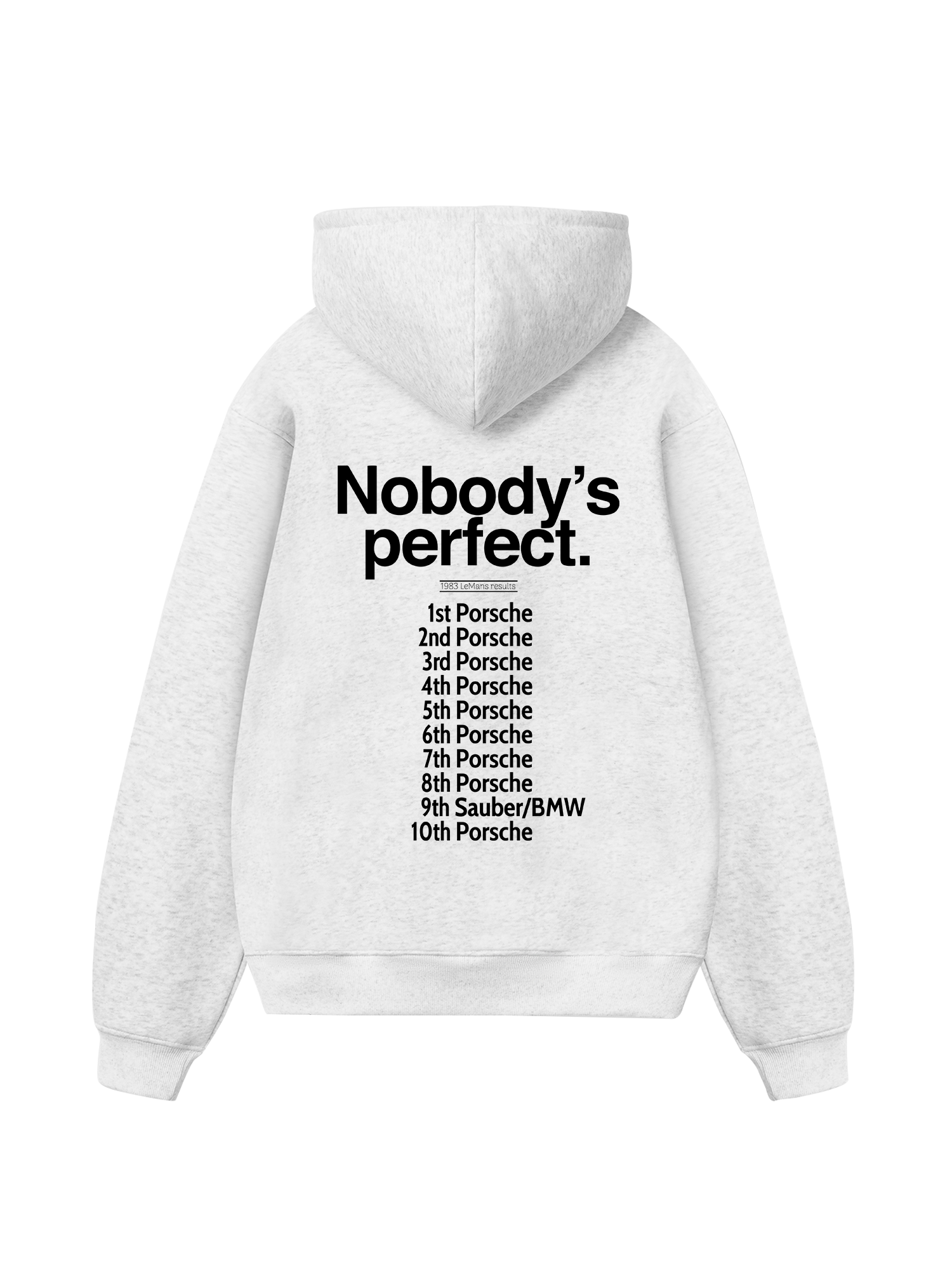 Porsche Nobody_s Perfect Hoodie