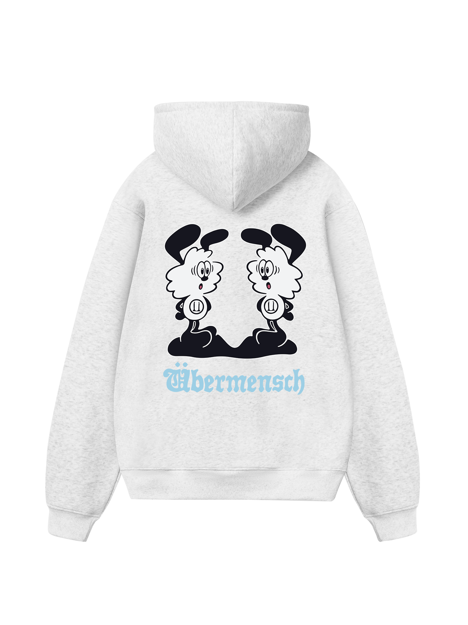 Cartoon Mascot Ubermensch Hoodie