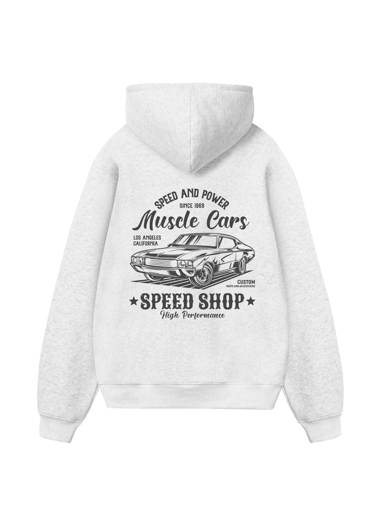 Speed And Power Muscle Cars Hoodie
