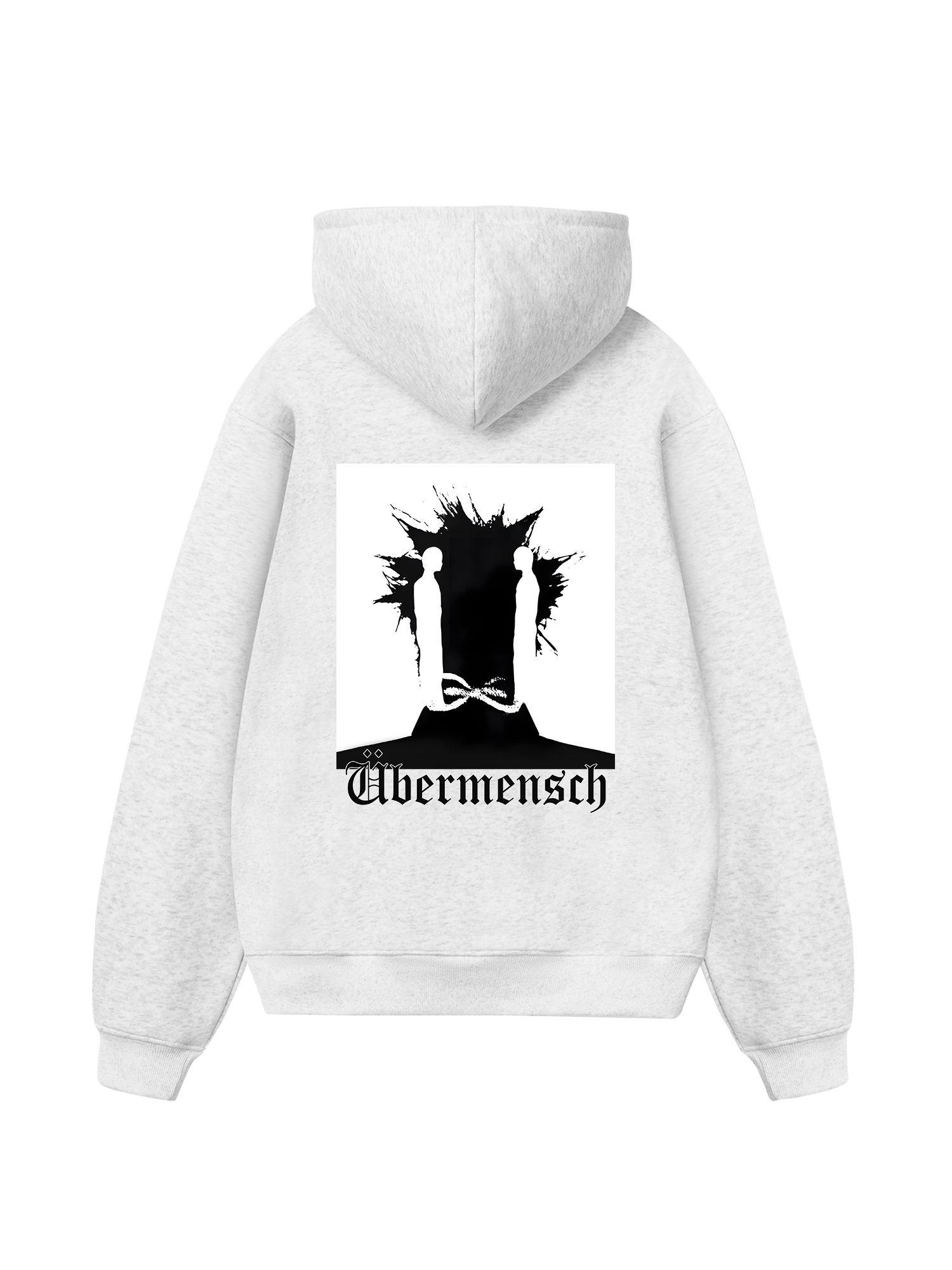 Ubermensch Black And White Hoodie