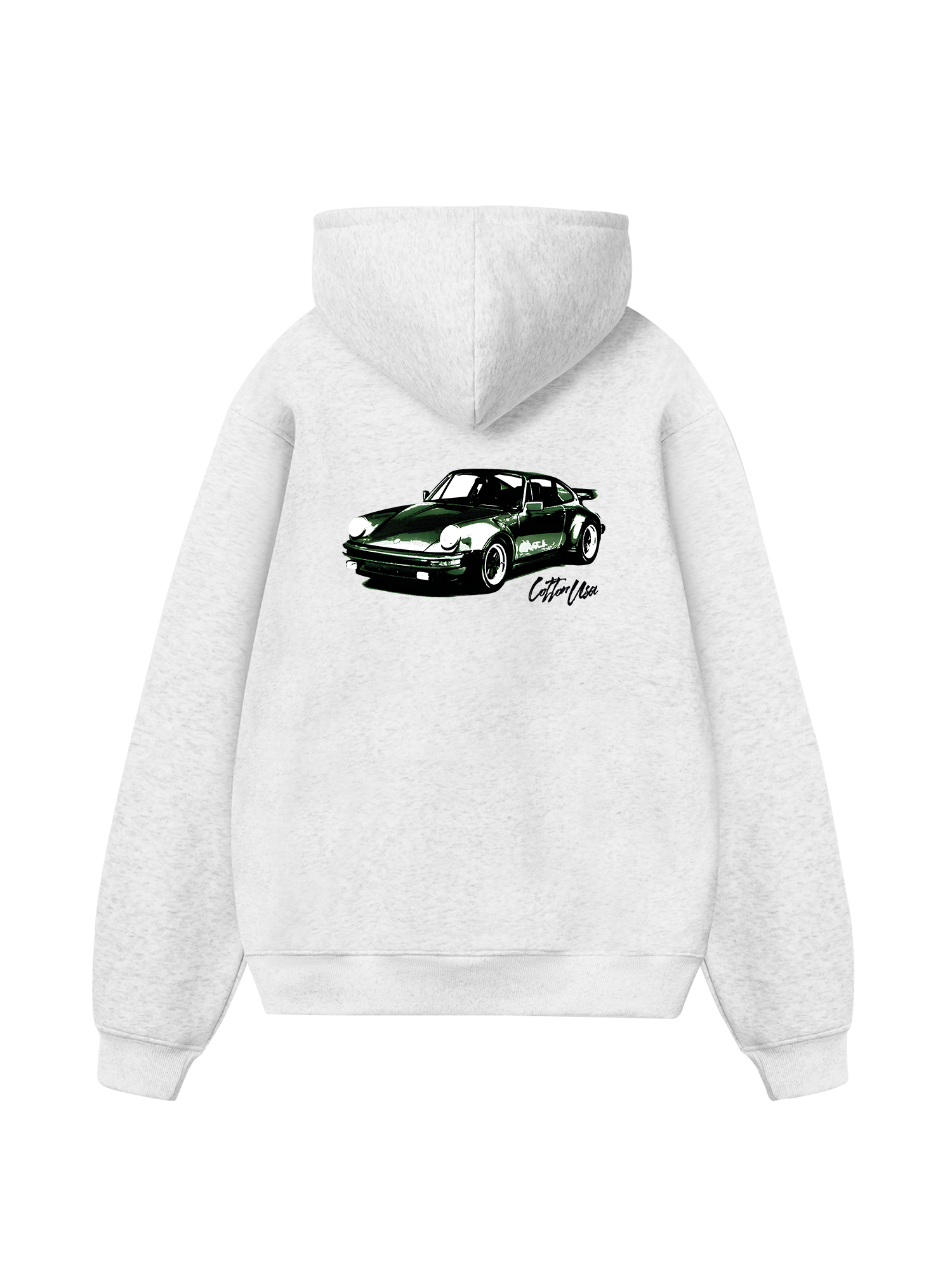 Classic Car Vintage Green Hoodie