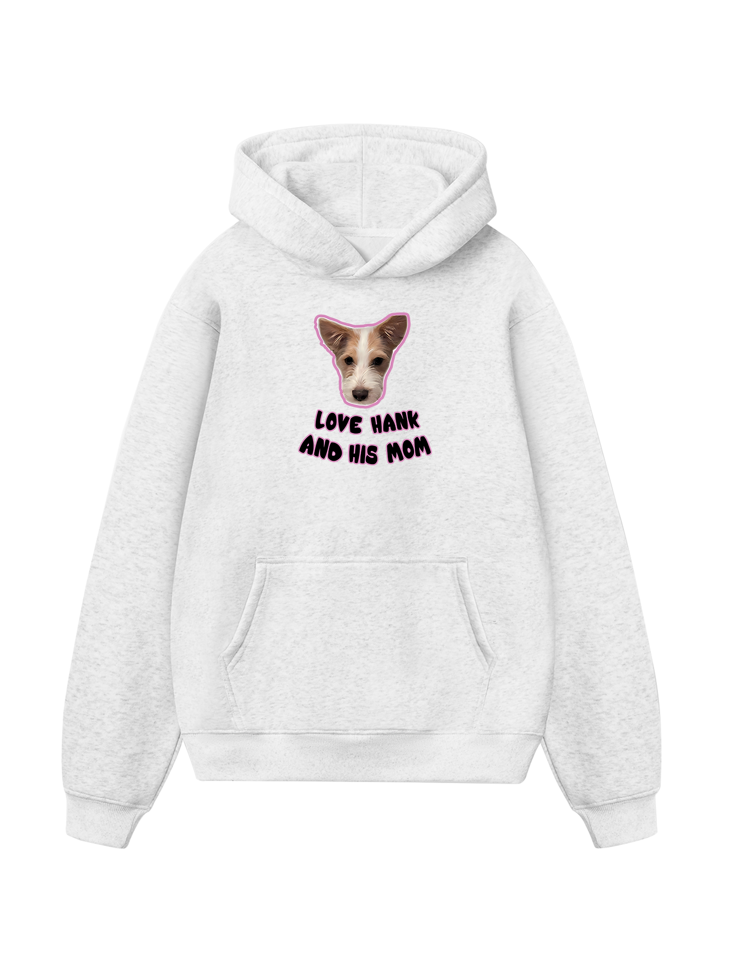 Black Pink Love Hank Hoodie
