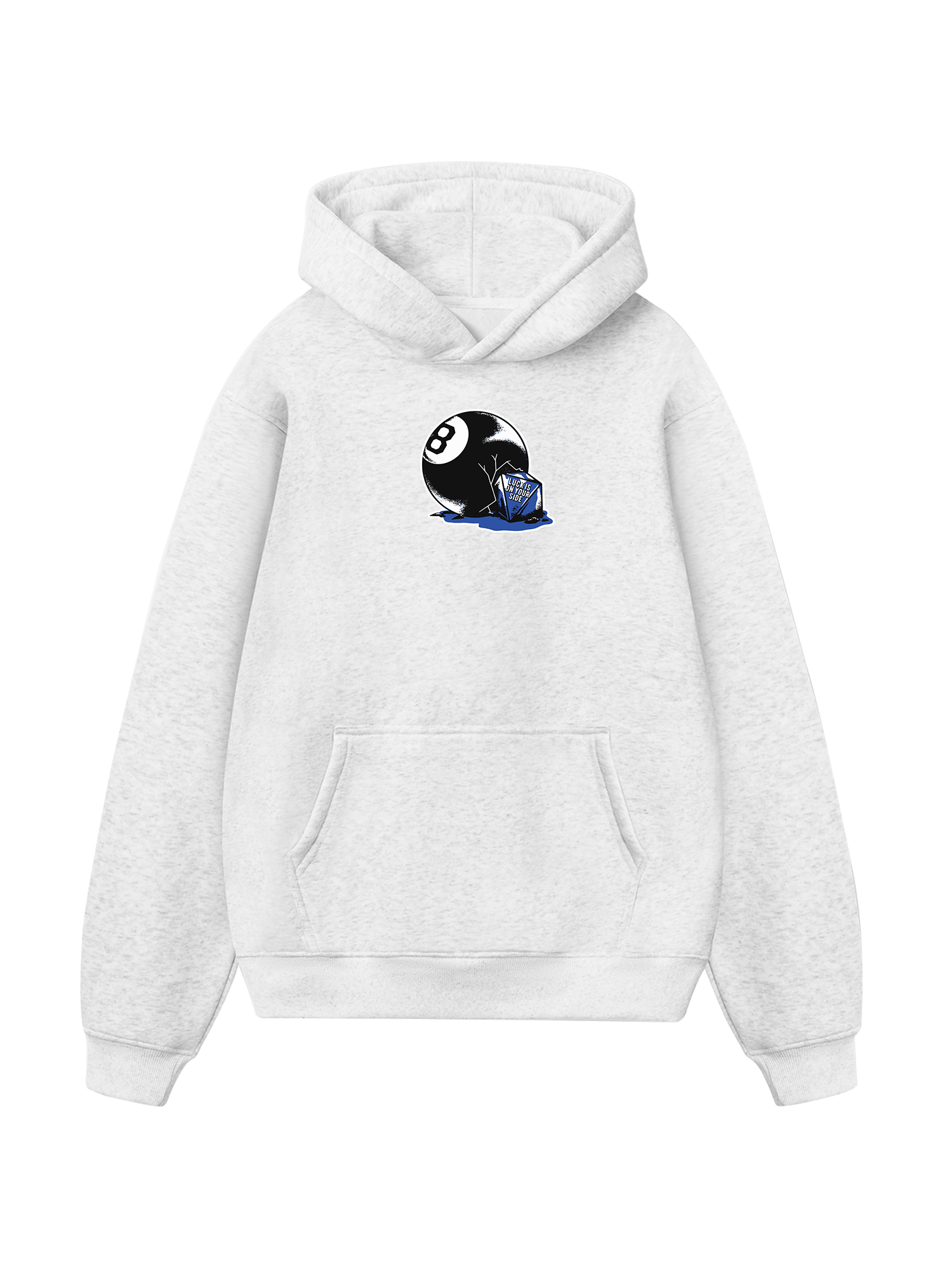 Billiards Lucky Is On Your Side Hoodie