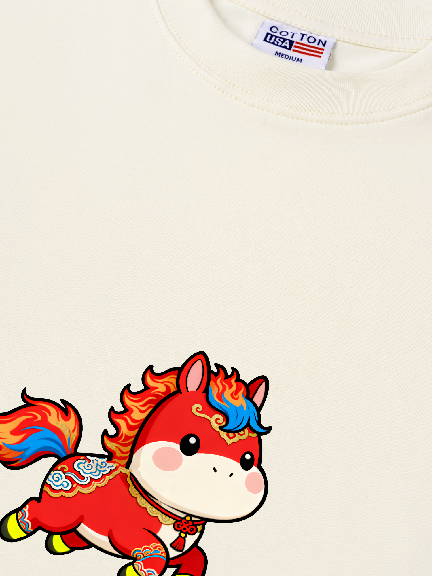 Áo Thun Relaxed Fit TET BABY HORSE