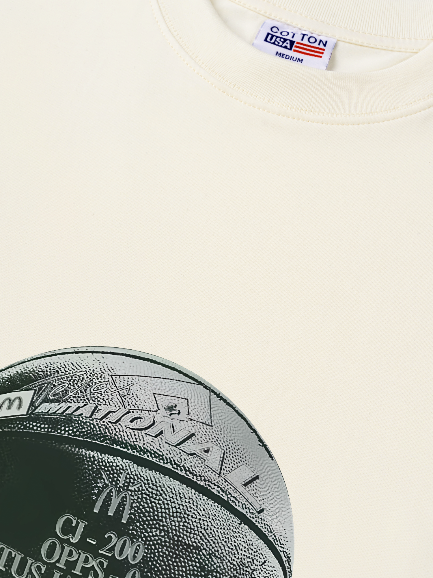 Áo Thun Relaxed Fit Basketball Silver Ball