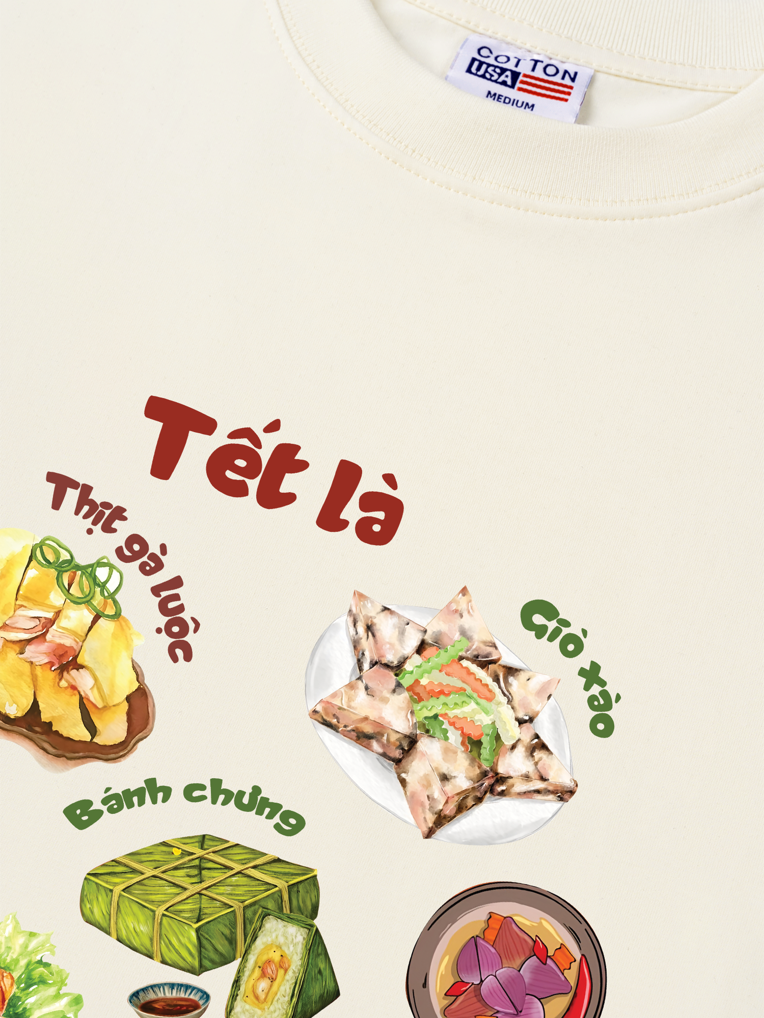 Áo Thun Relaxed Fit Tết Là 2