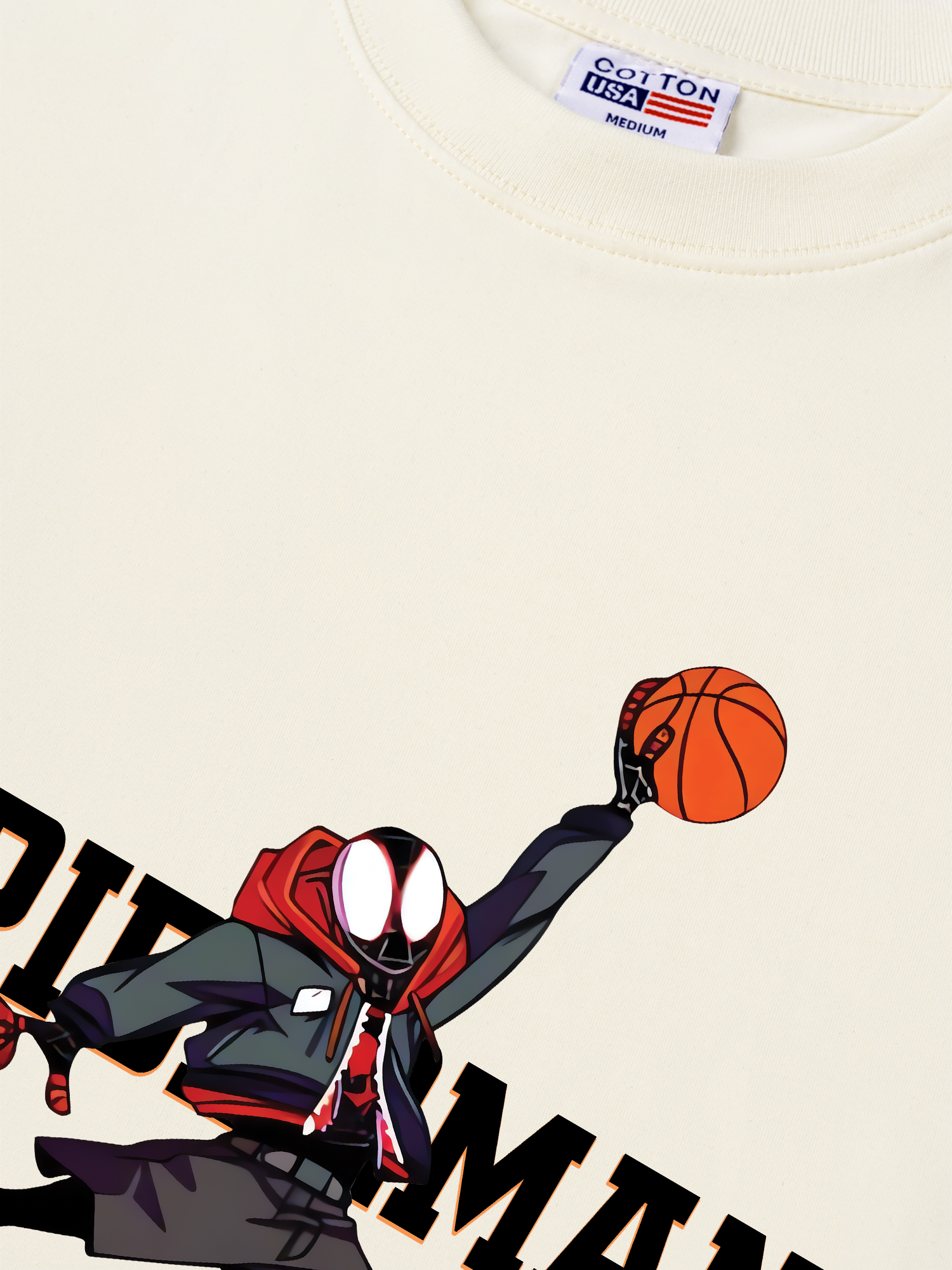 Áo Thun Relaxed Fit Basketball Spider