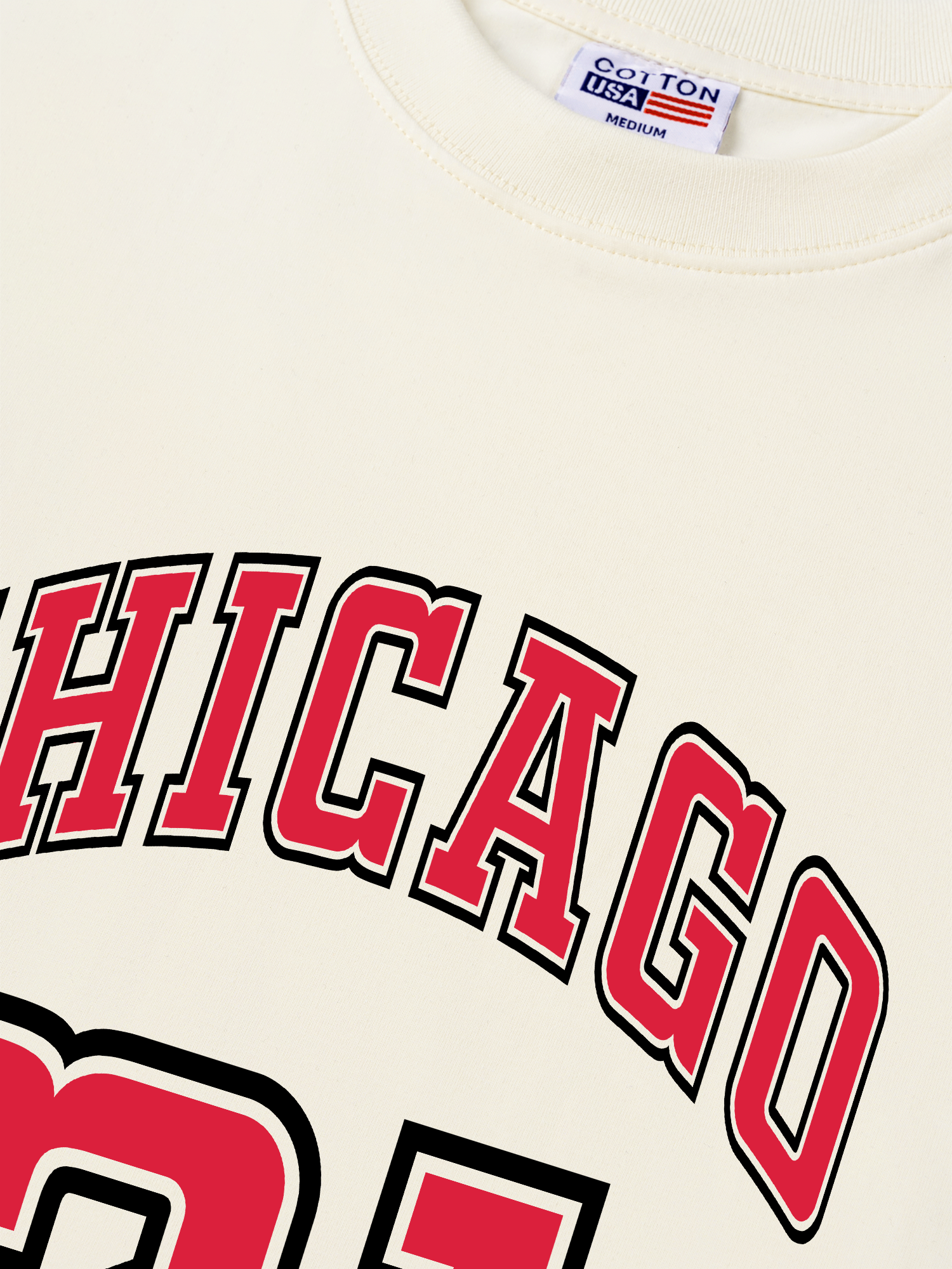 Áo Thun Relaxed Fit Chicago 21 Basketball Spider