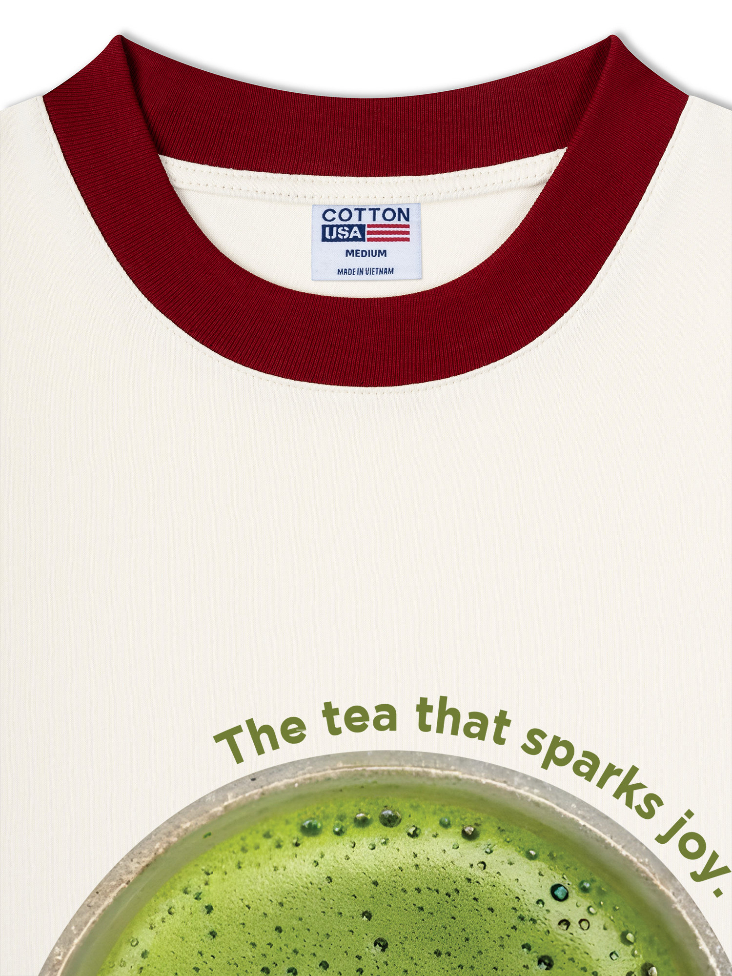 Áo Thun Ringer Relaxed Fit The Tea That Sparks Joy