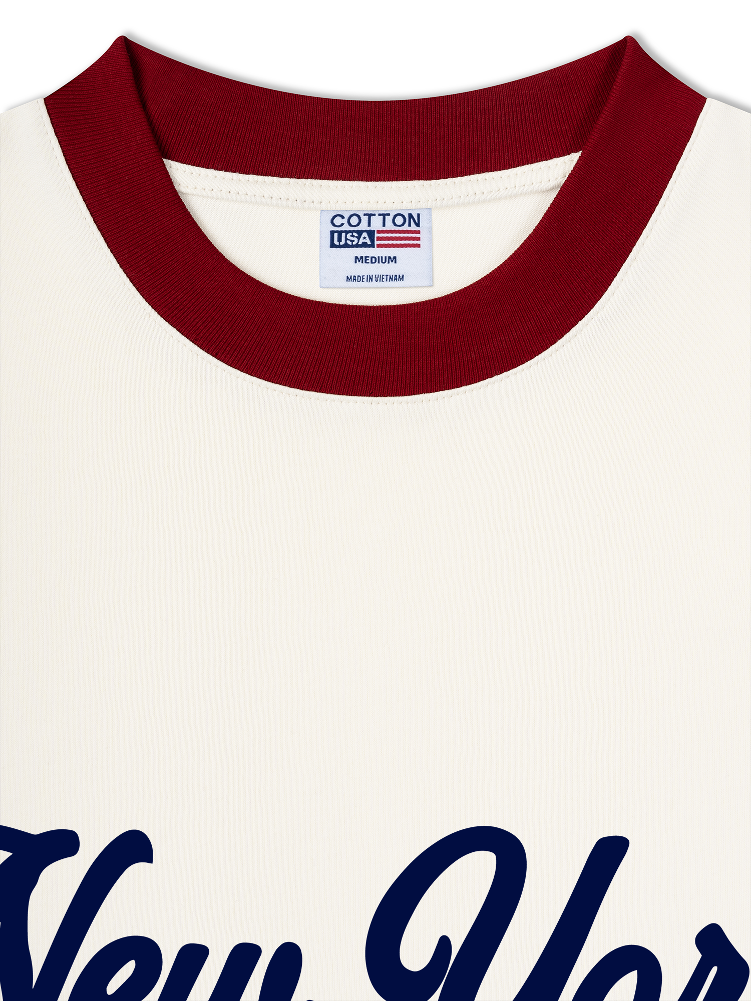 Áo Thun Ringer Relaxed Fit USA New York City