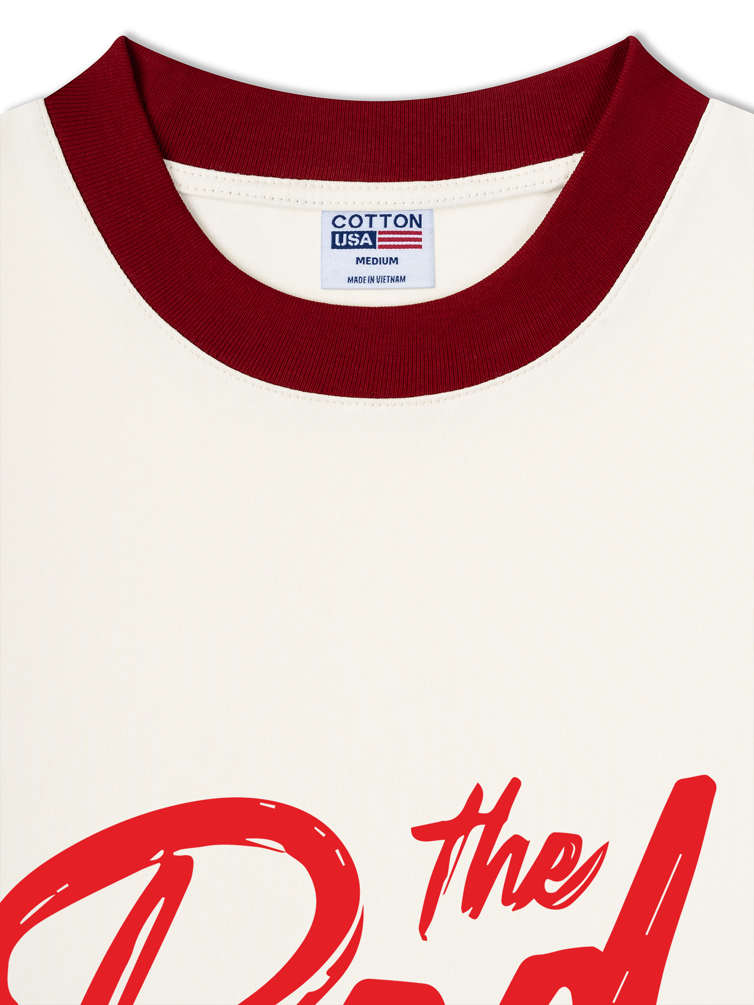 Áo Thun Ringer Relaxed Fit The Red Devils